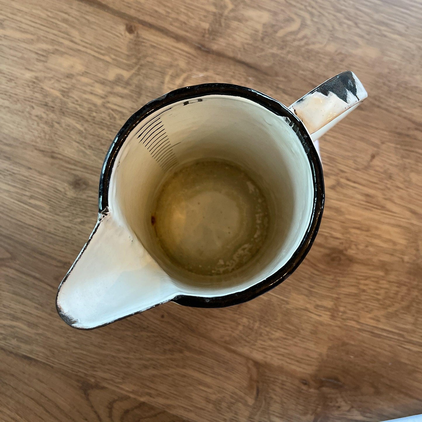 Emaille maatbeker 1L - Bamestra Curiosa