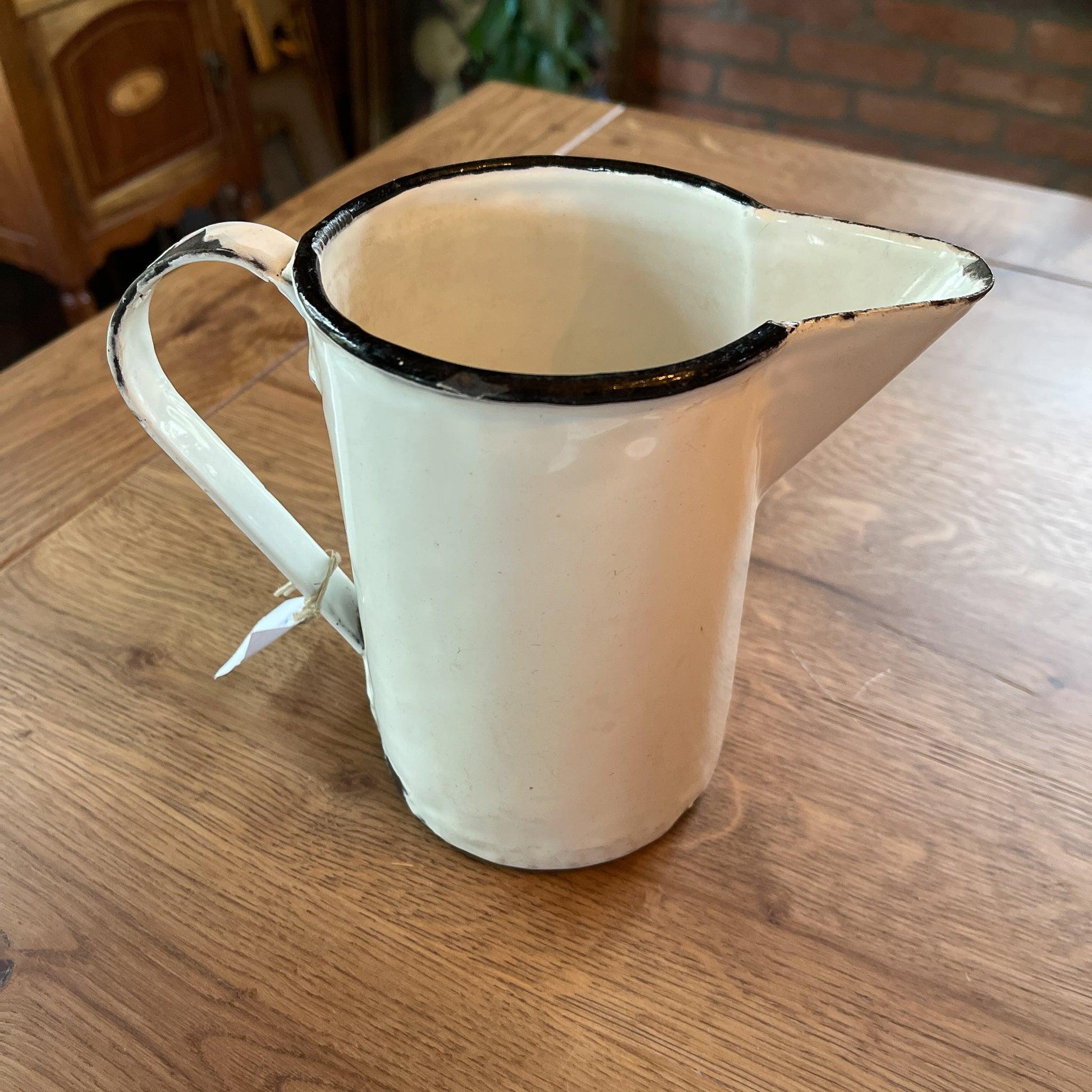 Emaille maatbeker 1L - Bamestra Curiosa