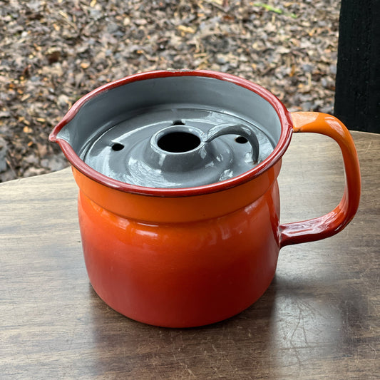 Emaille melkkoker - The Collectionist