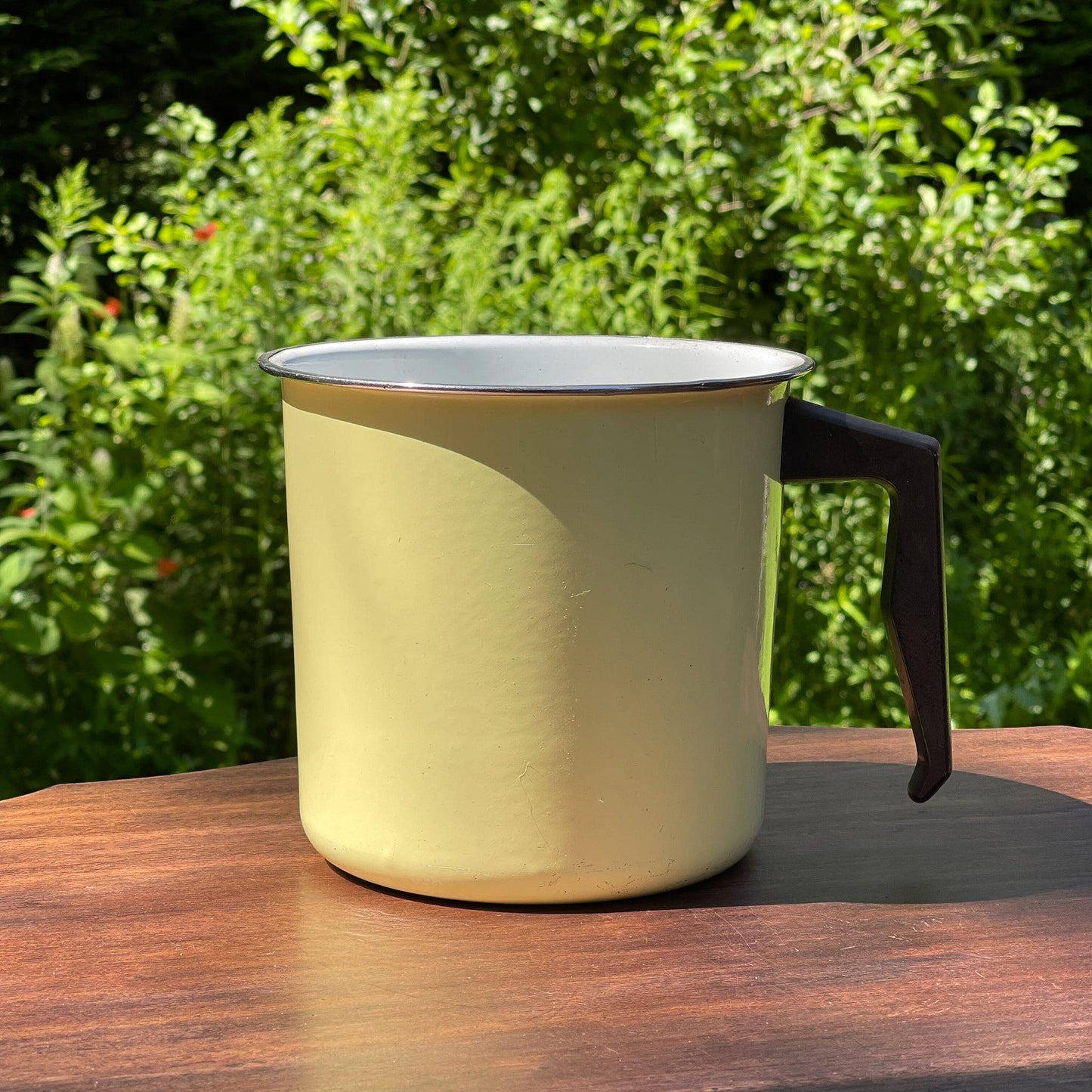 Emaille melkkoker - Bamestra Curiosa