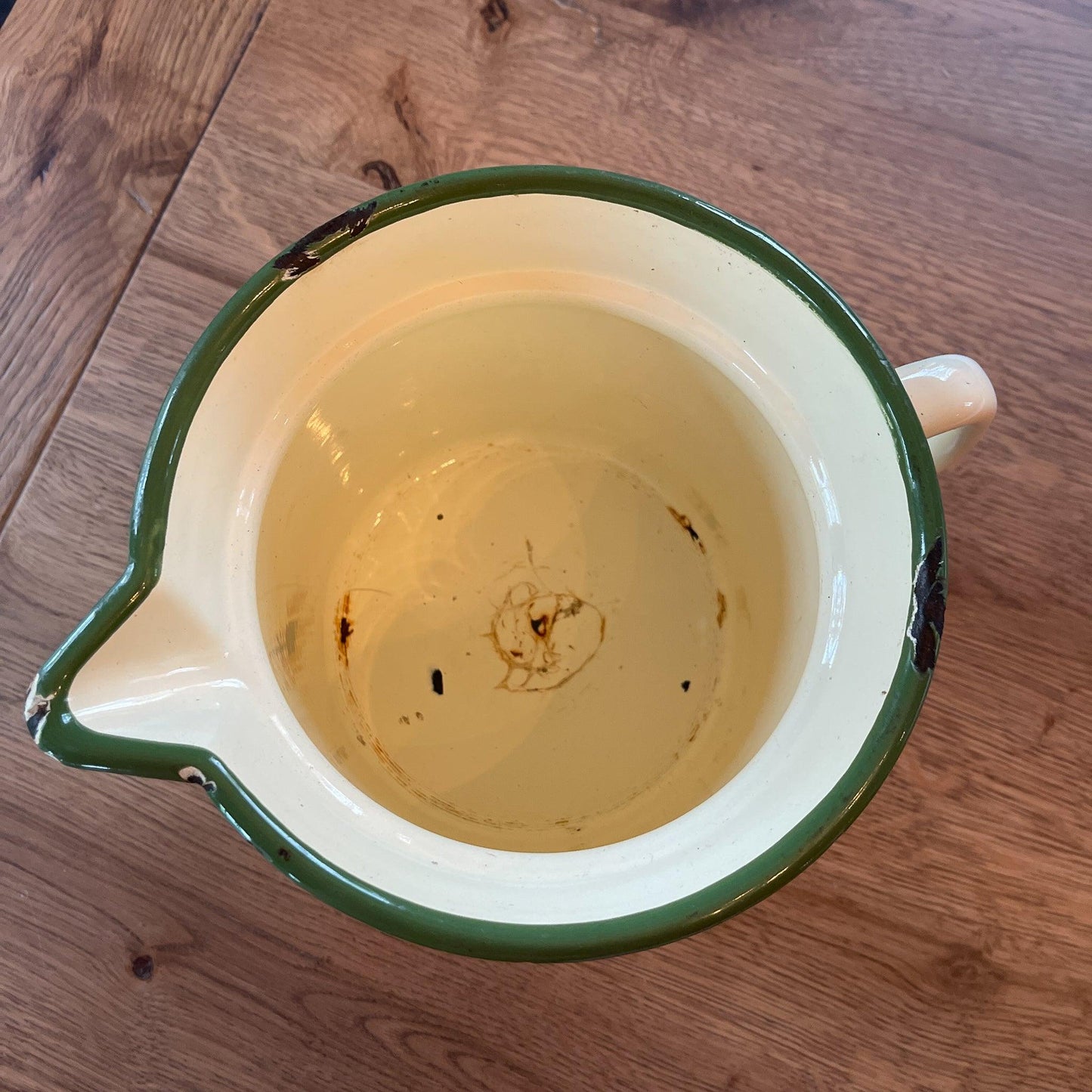 Emaille melkkoker - Bamestra Curiosa