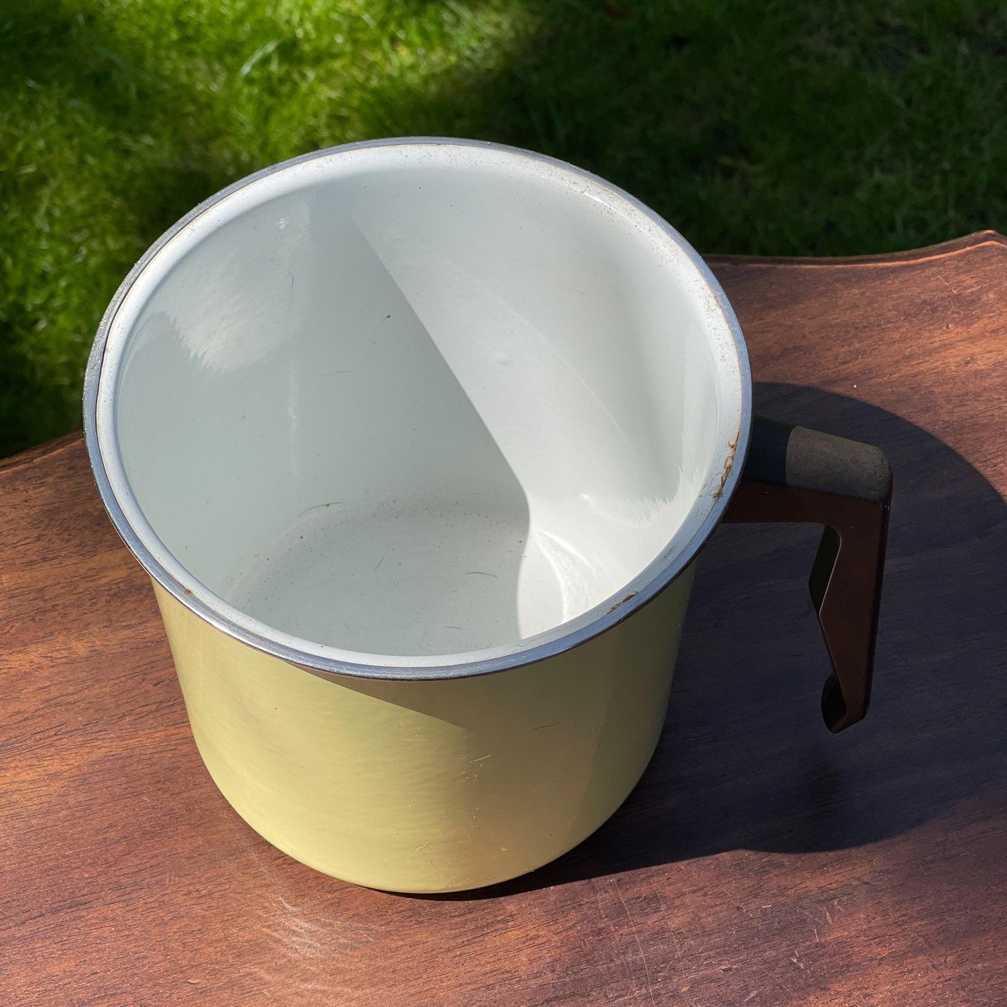 Emaille melkkoker - Bamestra Curiosa