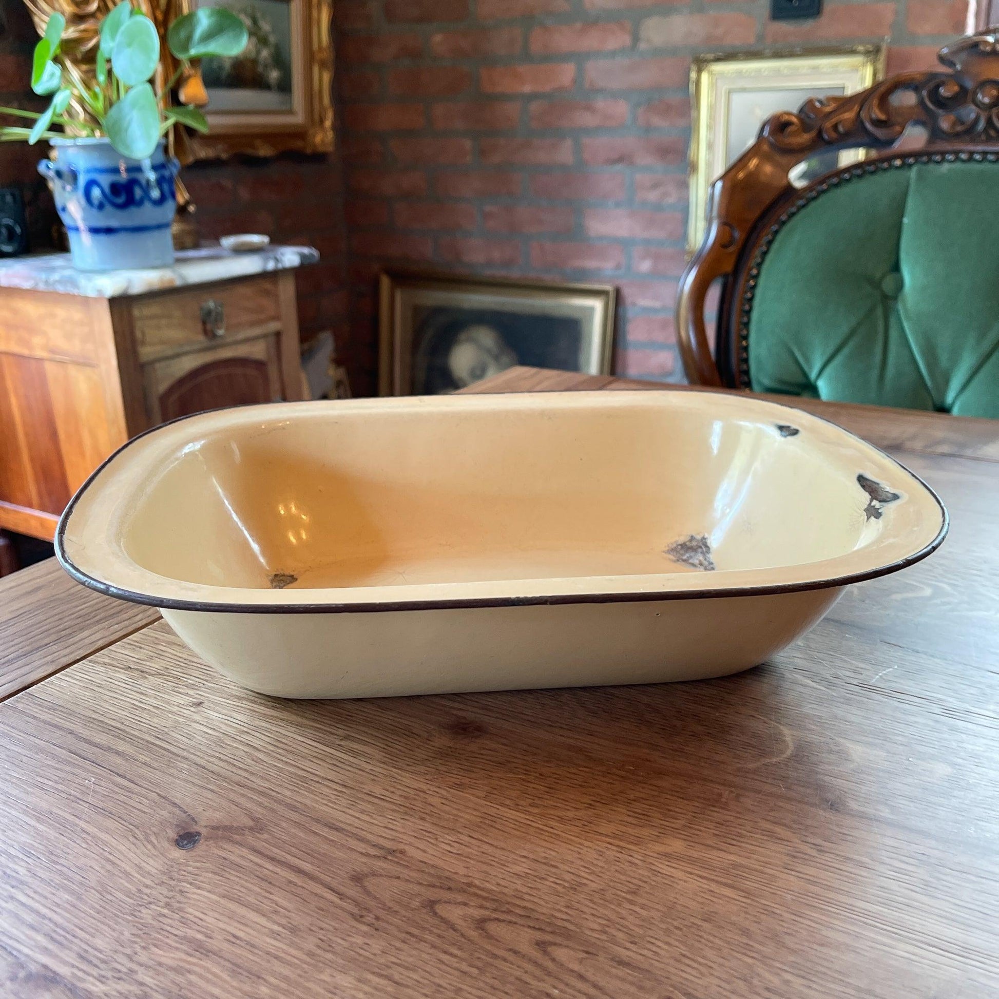 Emaille ovenschaal - Bamestra Curiosa