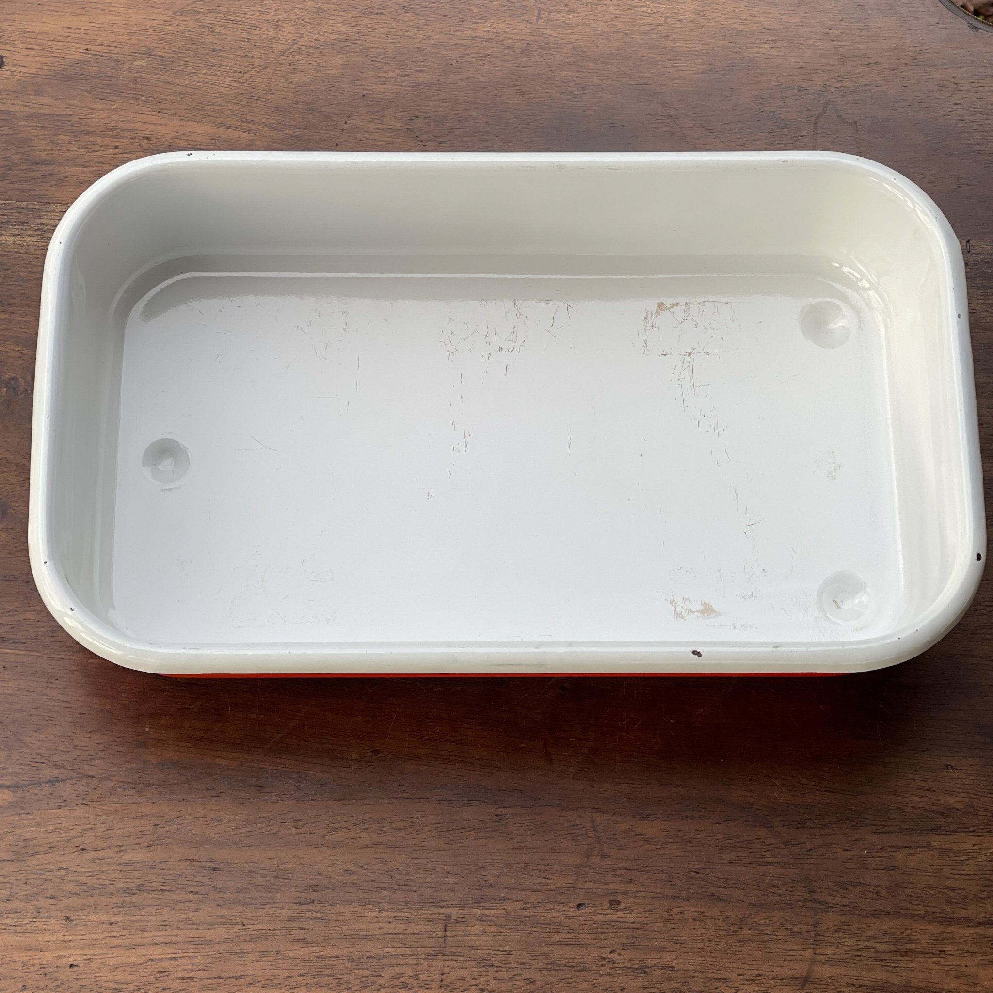 Emaille ovenschaal met twee handvaten - The Collectionist
