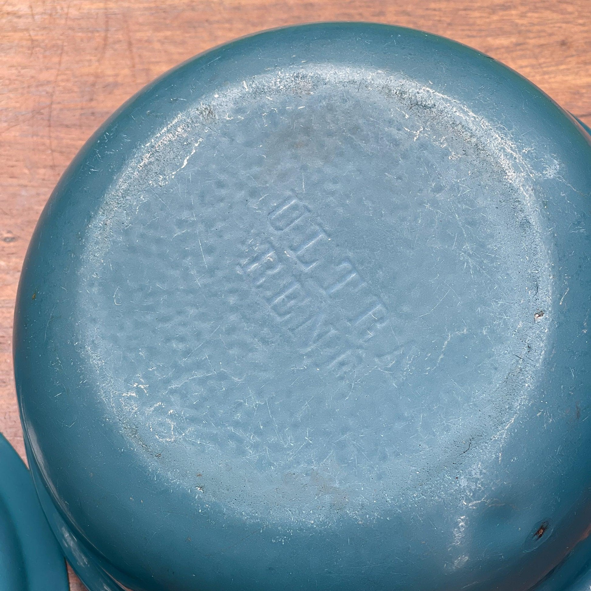 Emaille pan met deksel - Bamestra Curiosa