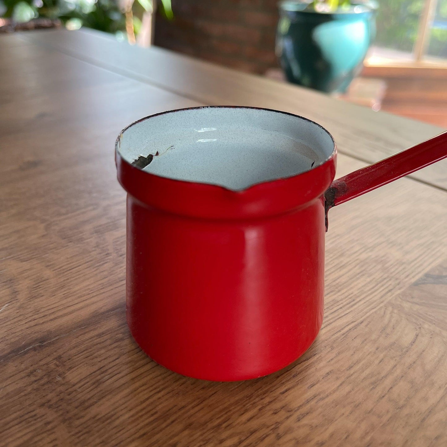 Emaille schenkkannetje - Bamestra Curiosa