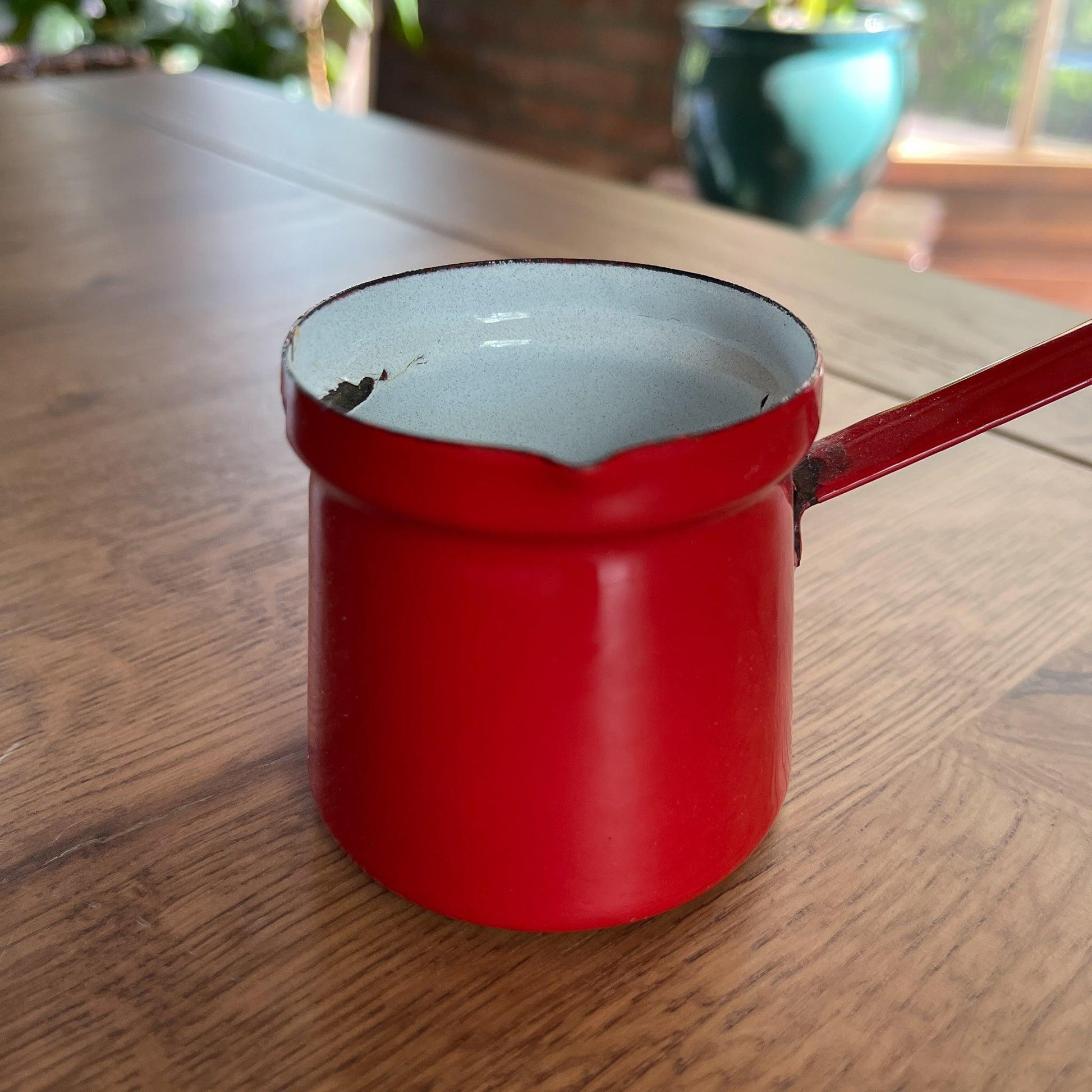 Emaille schenkkannetje - Bamestra Curiosa