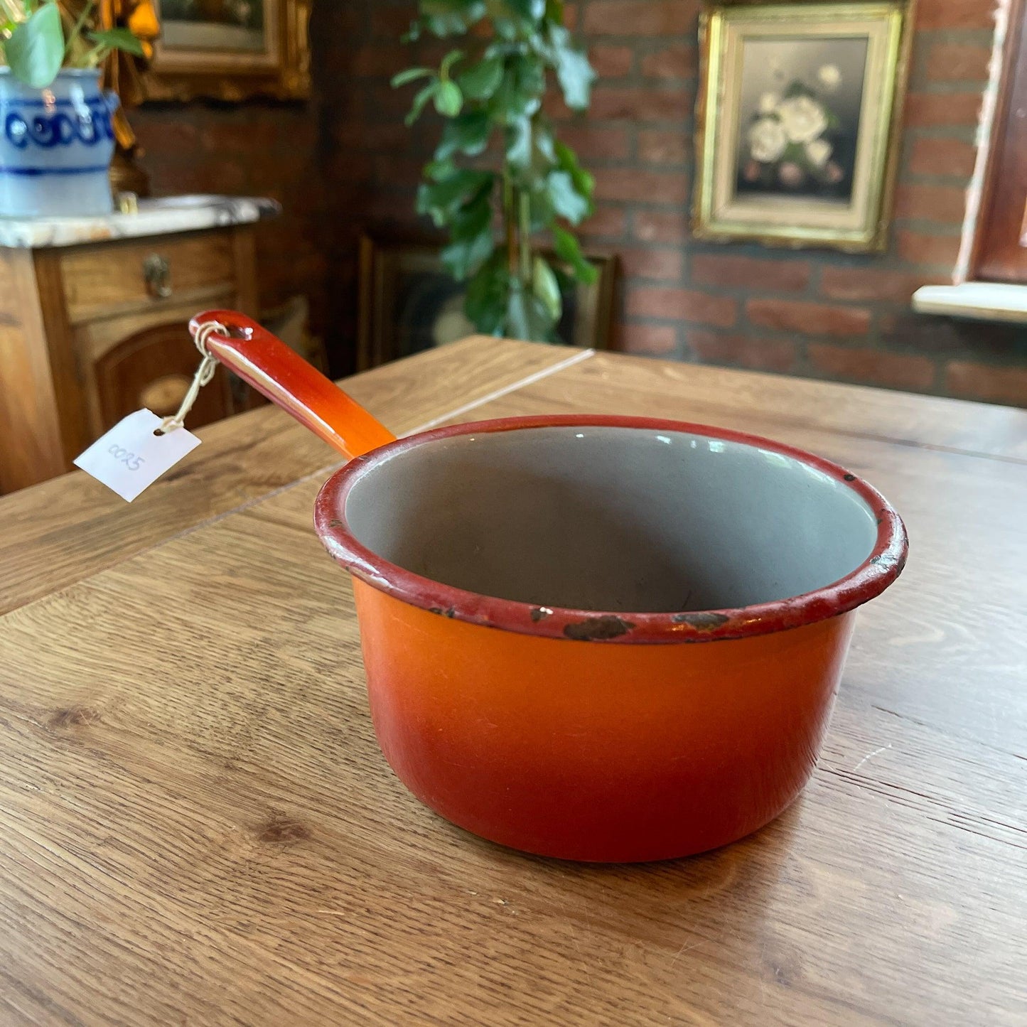 Emaille steelpan - Bamestra Curiosa