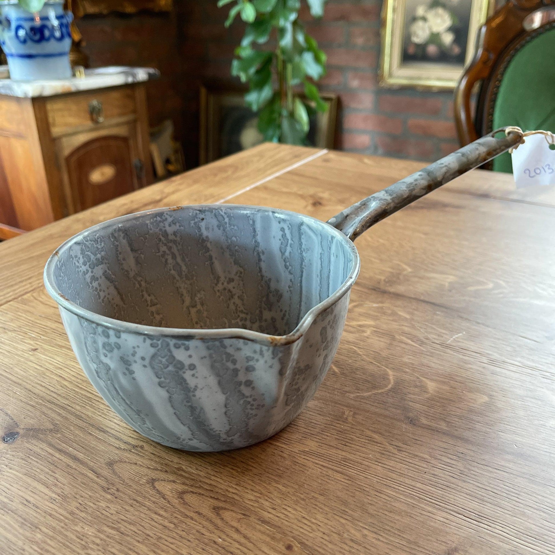 Emaille steelpannetje - Bamestra Curiosa