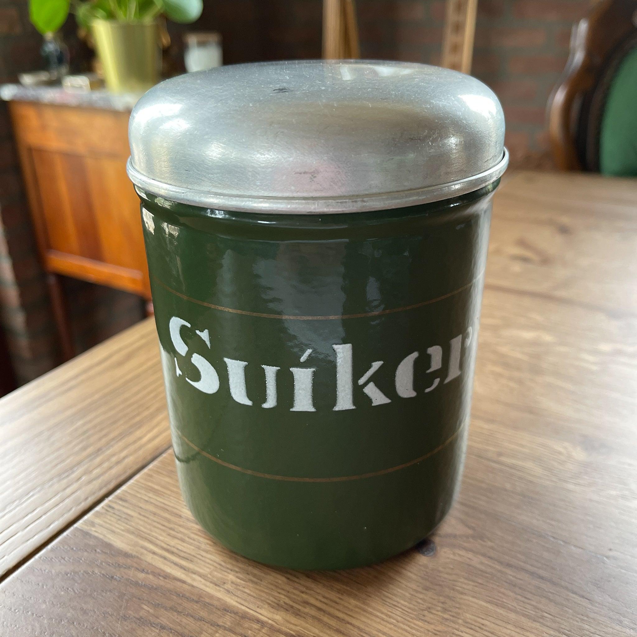 Emaille suikerbus - The Collectionist