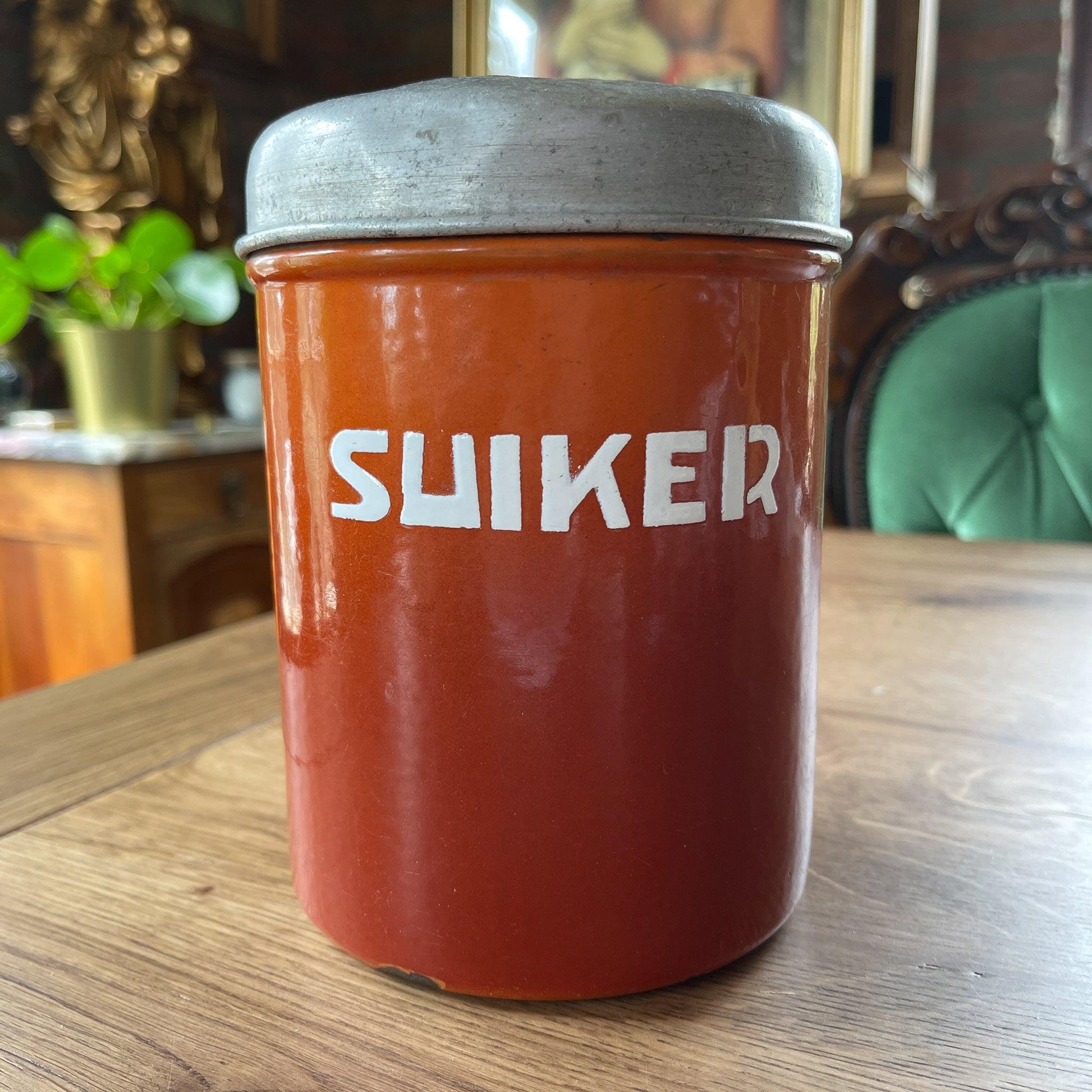 Emaille suikerbus - Bamestra Curiosa