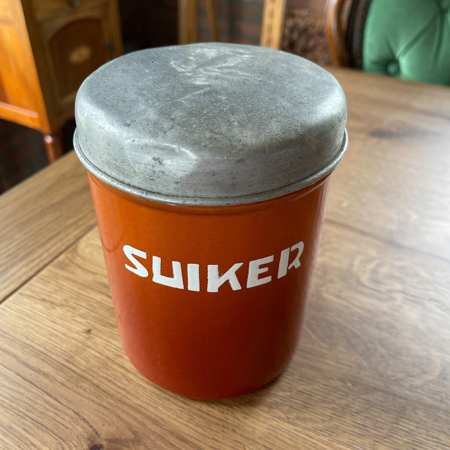 Emaille suikerbus - Bamestra Curiosa