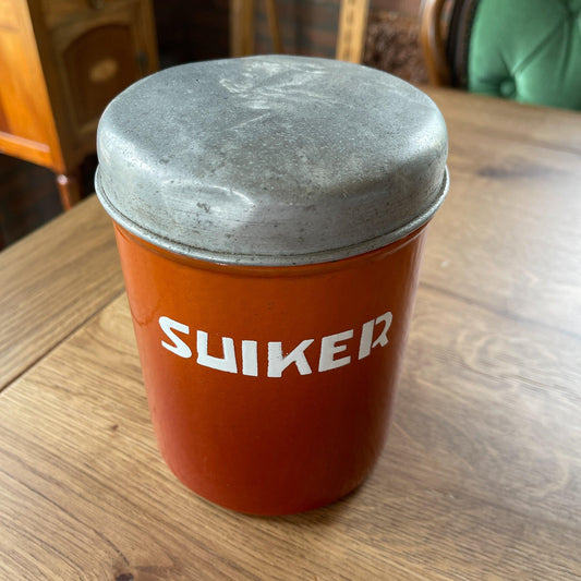 Emaille suikerbus - Bamestra Curiosa