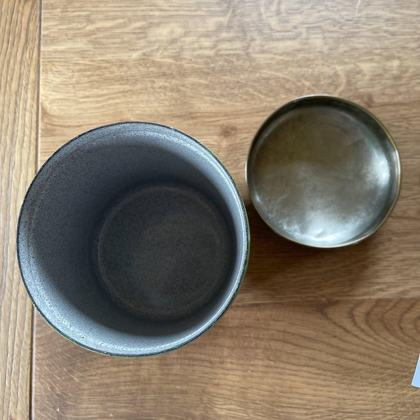 Emaille theebus - Bamestra Curiosa