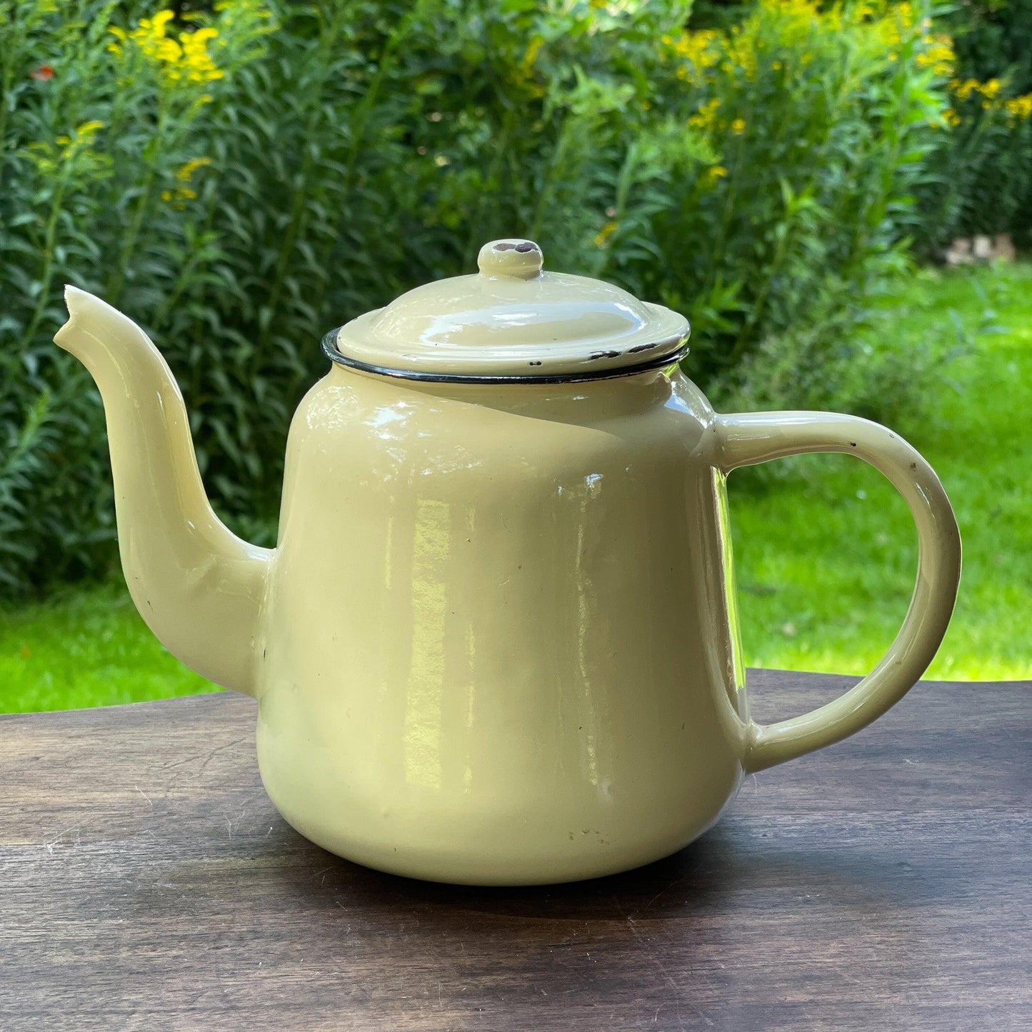 Emaille theepot / koffiepot - Bamestra Curiosa