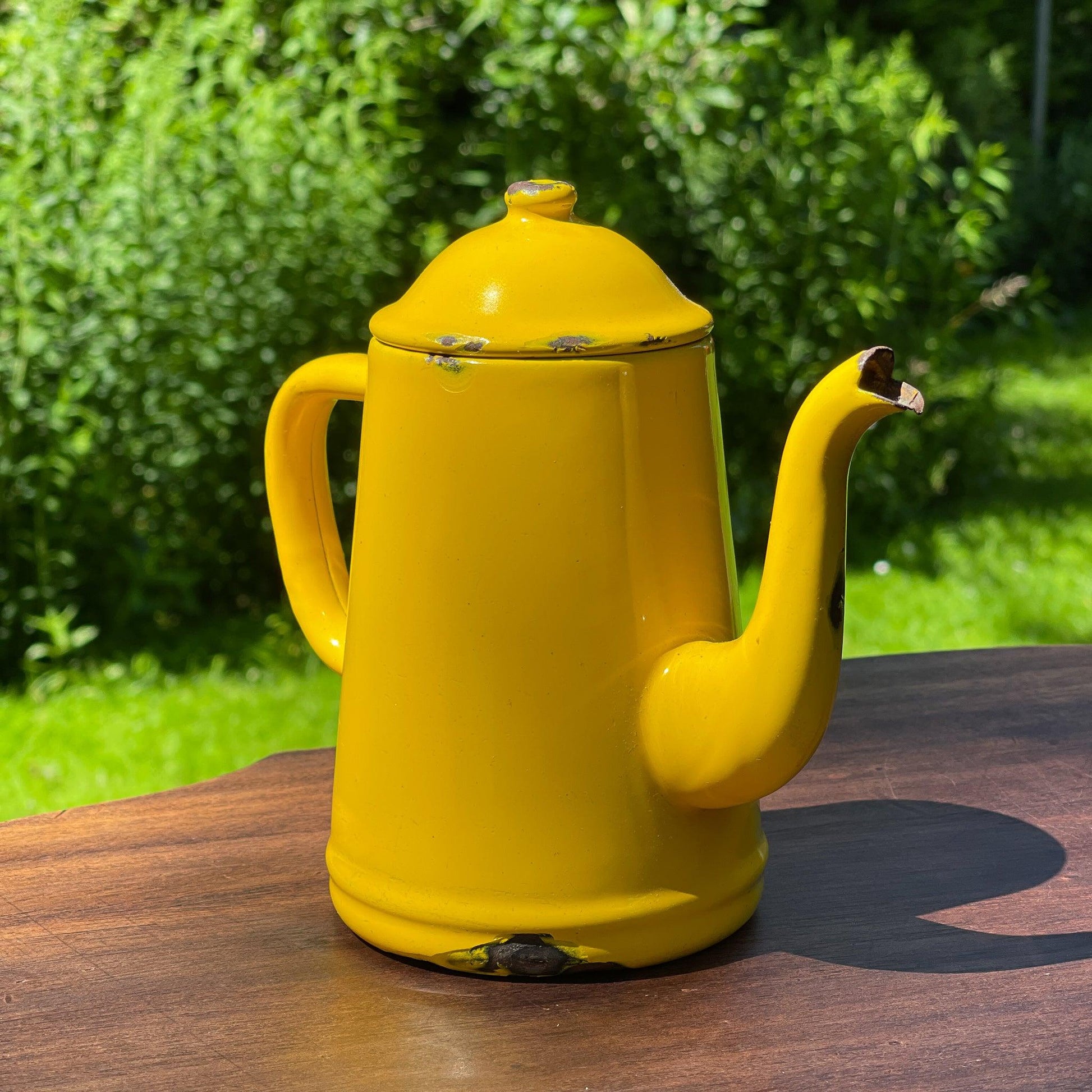 Emaille theepot / koffiepot - Bamestra Curiosa