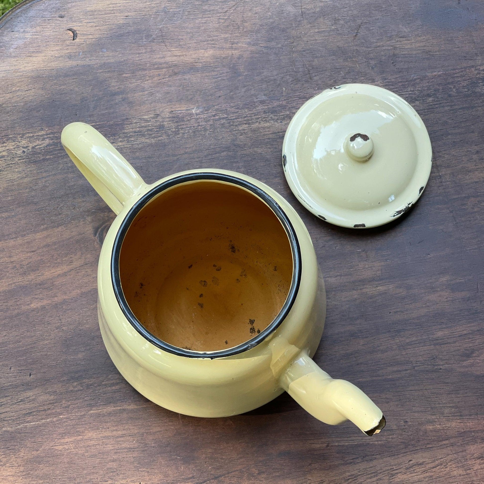 Emaille theepot / koffiepot - Bamestra Curiosa