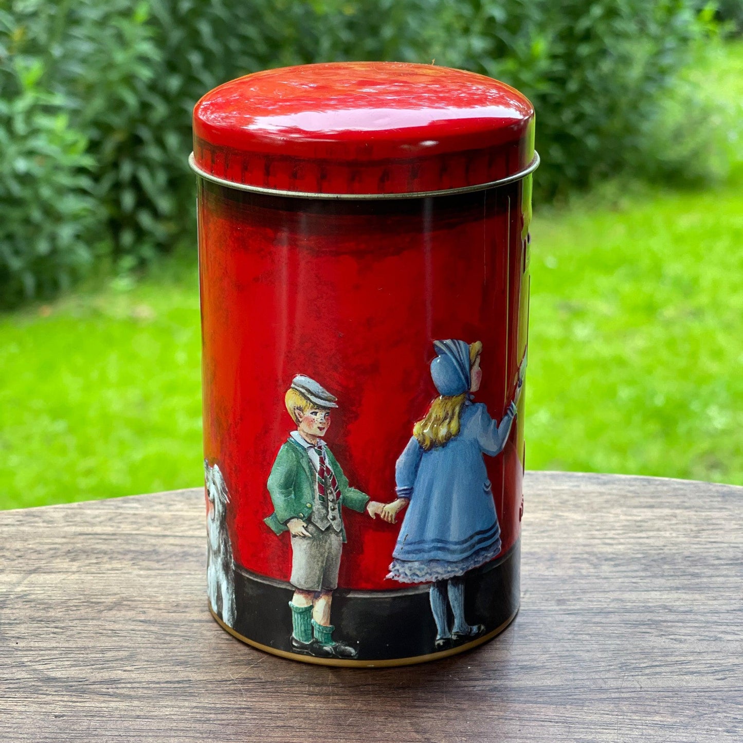 Engelse Toffees Blik / Spaarpot - Bamestra Curiosa