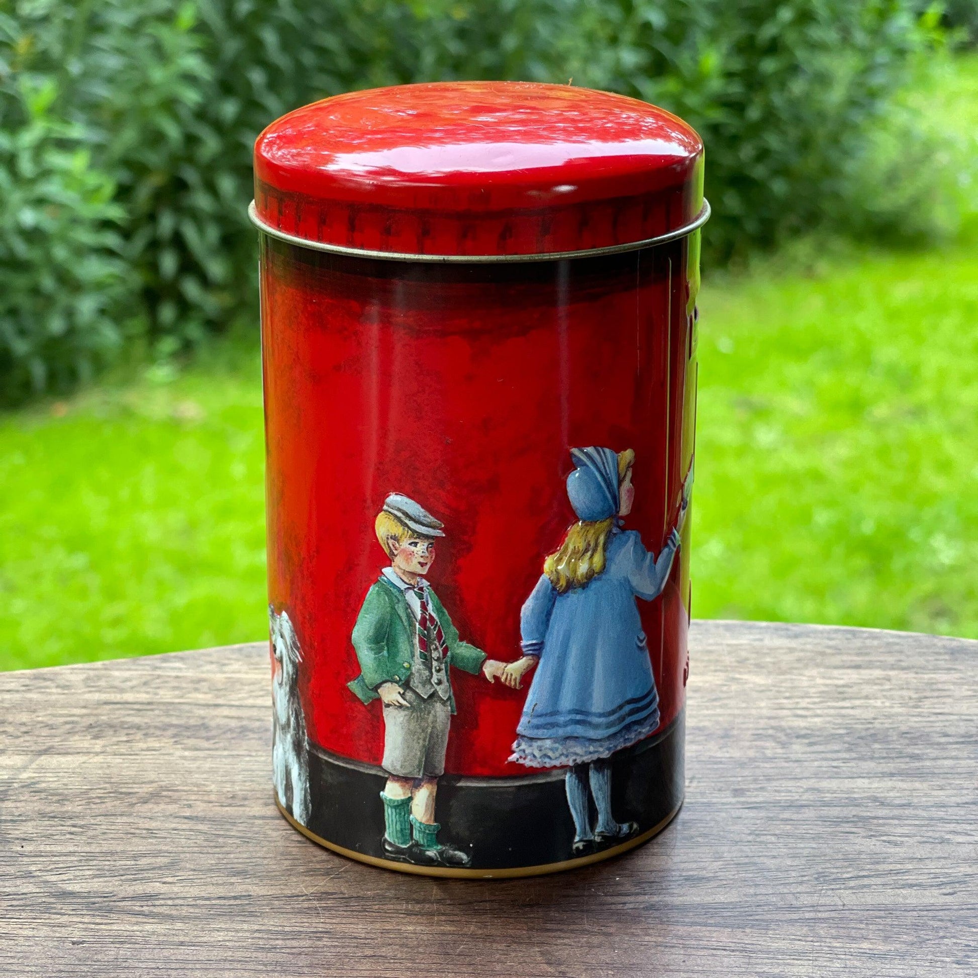 Engelse Toffees Blik / Spaarpot - Bamestra Curiosa