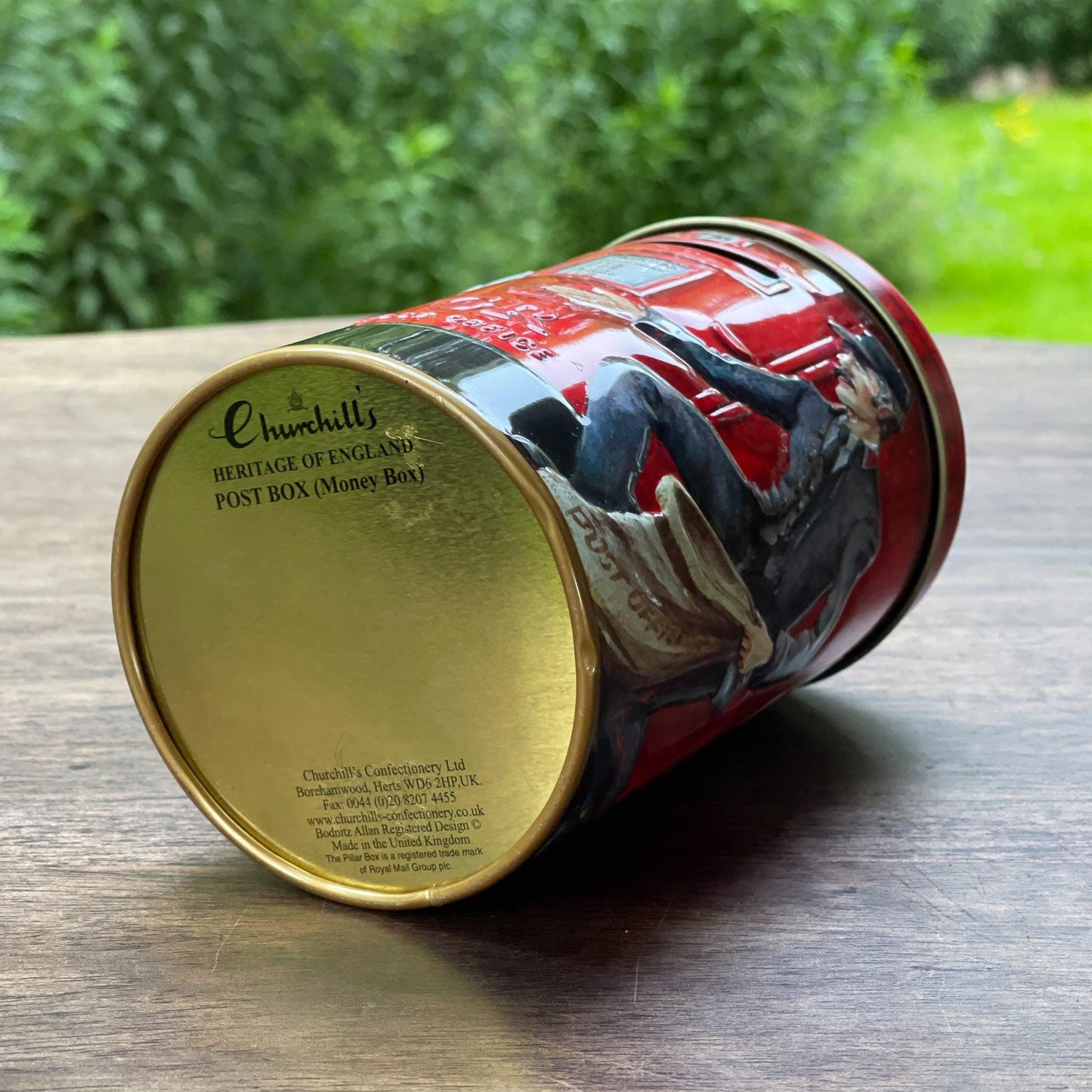 Engelse Toffees Blik / Spaarpot - Bamestra Curiosa