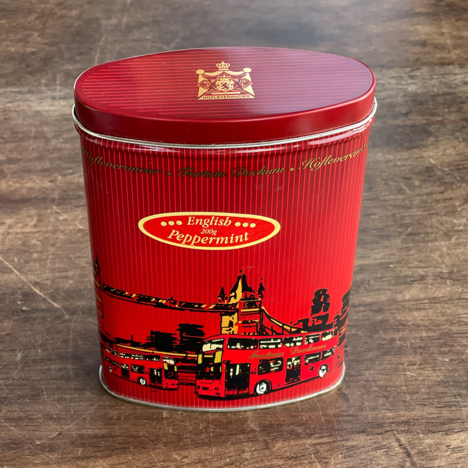 English Peppermint Blik Van Hofleverancier Fortuin Dockum - The Collectionist