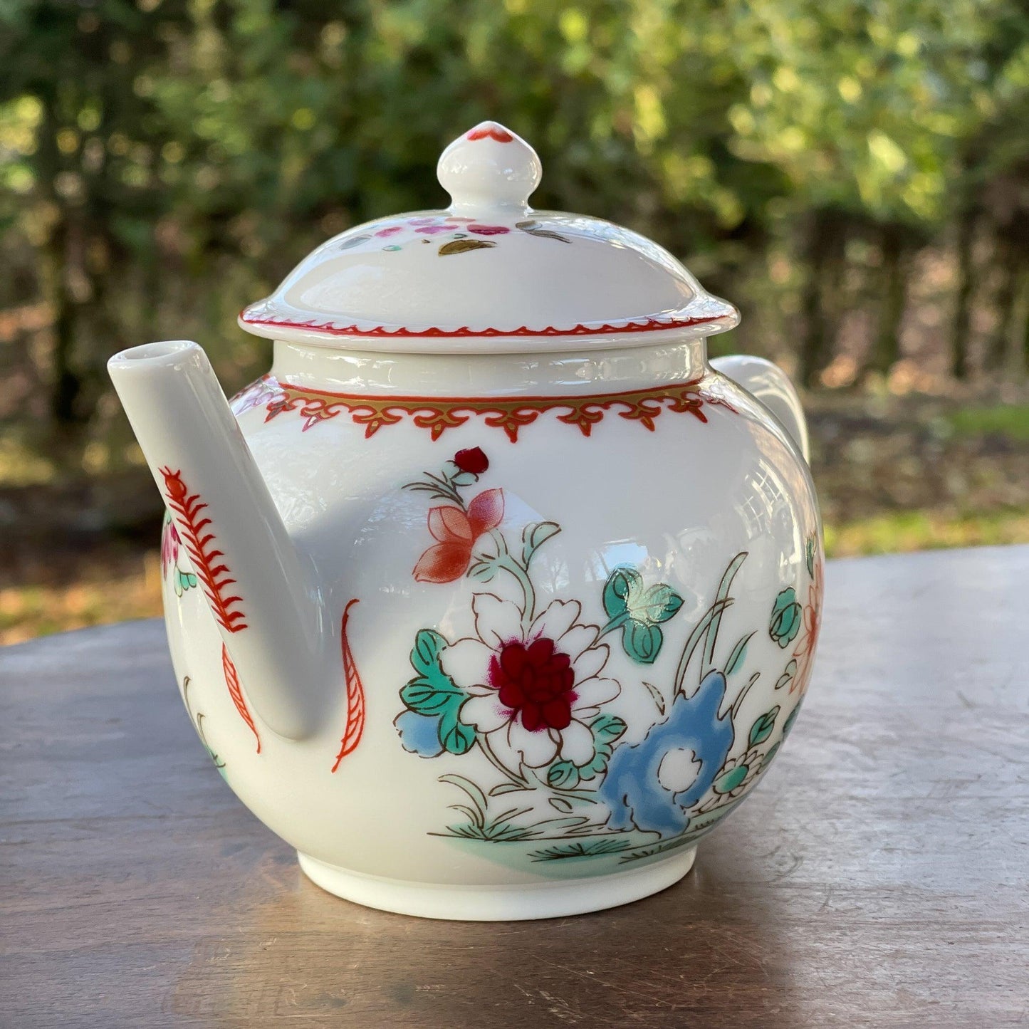 Franklin Mint replica theepot Chinese - Bamestra Curiosa