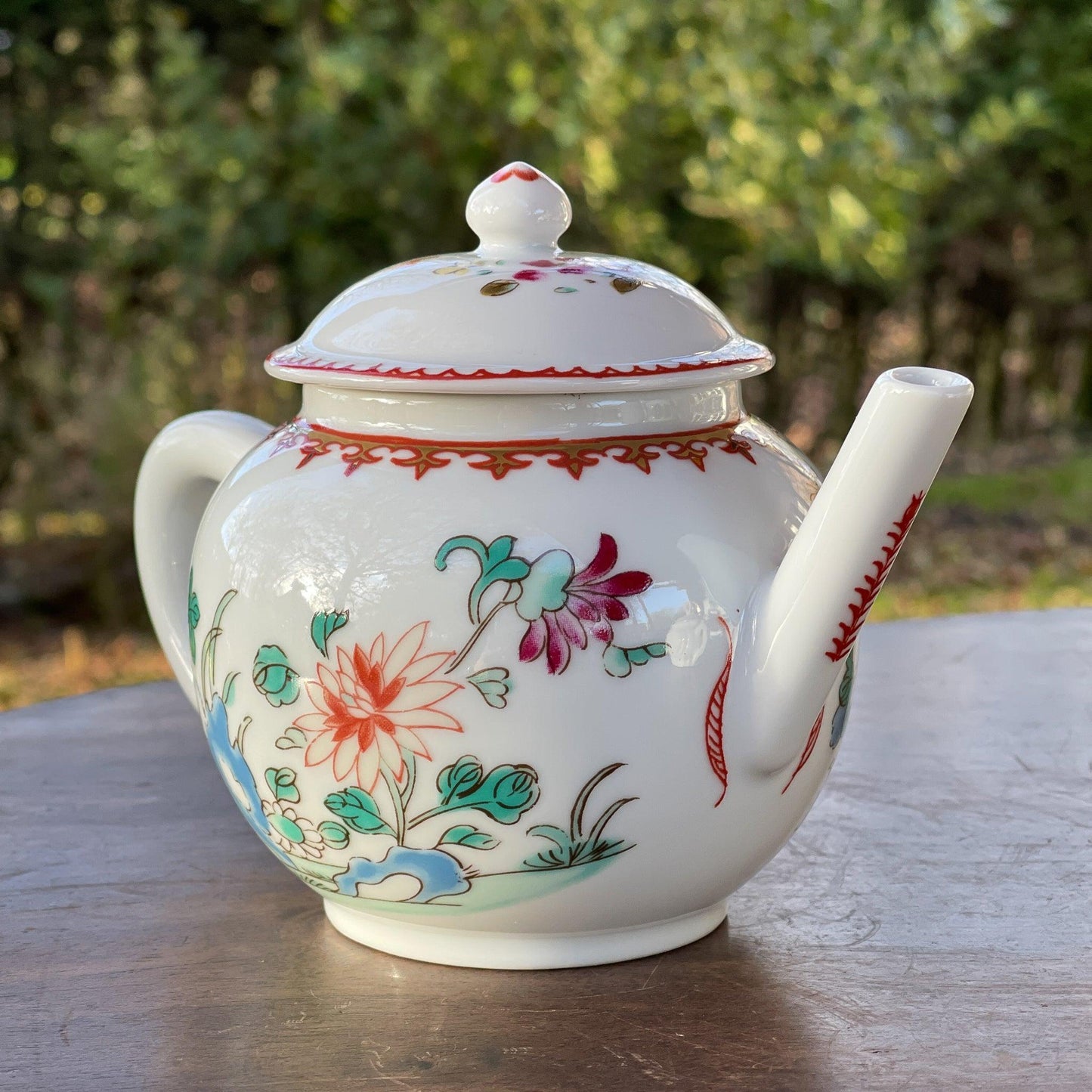 Franklin Mint replica theepot Chinese - Bamestra Curiosa