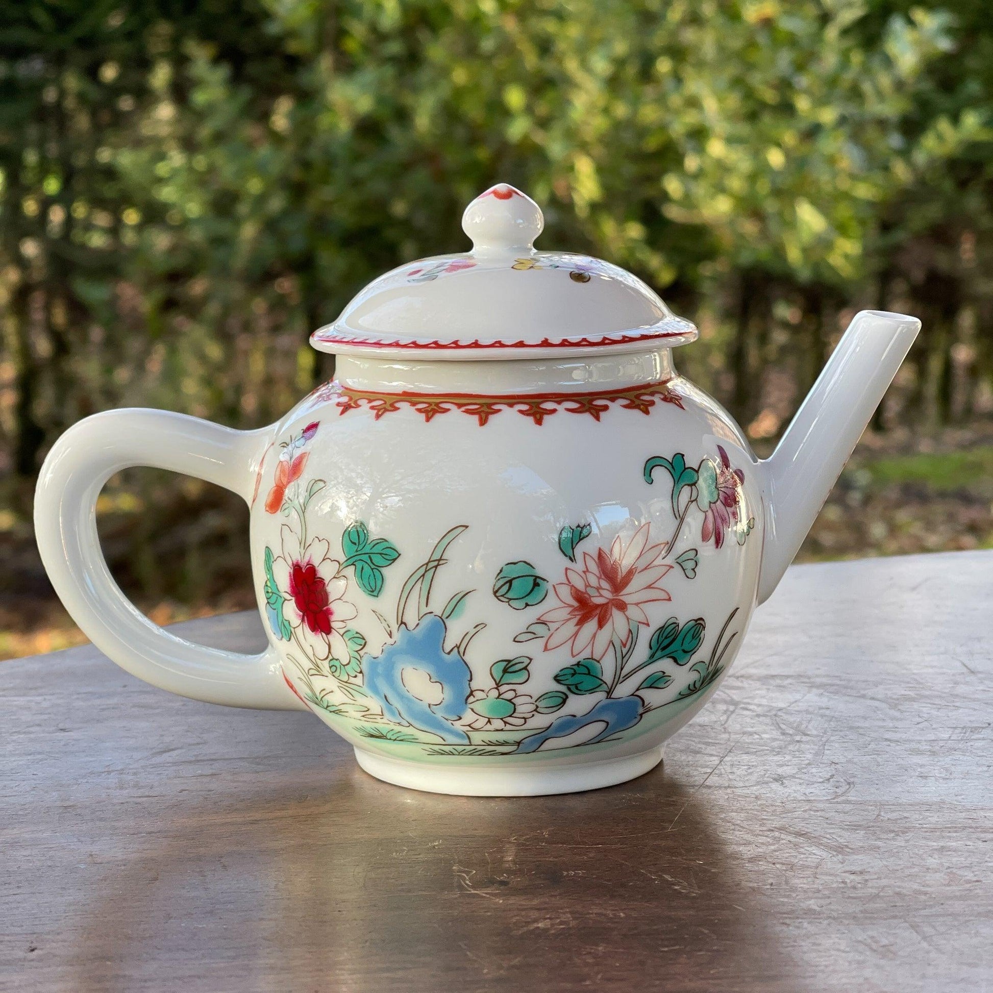 Franklin Mint replica theepot Chinese - Bamestra Curiosa