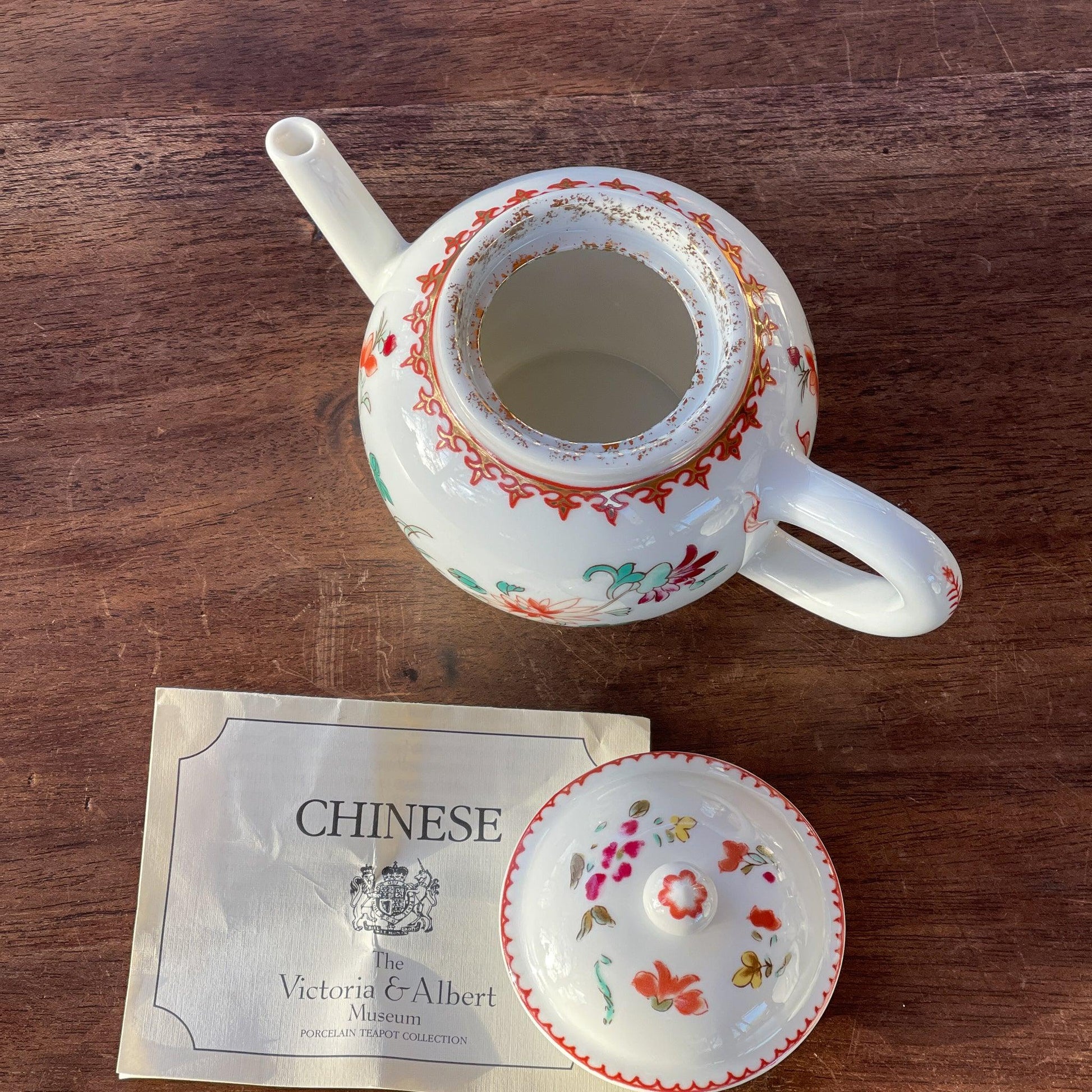 Franklin Mint replica theepot Chinese - Bamestra Curiosa