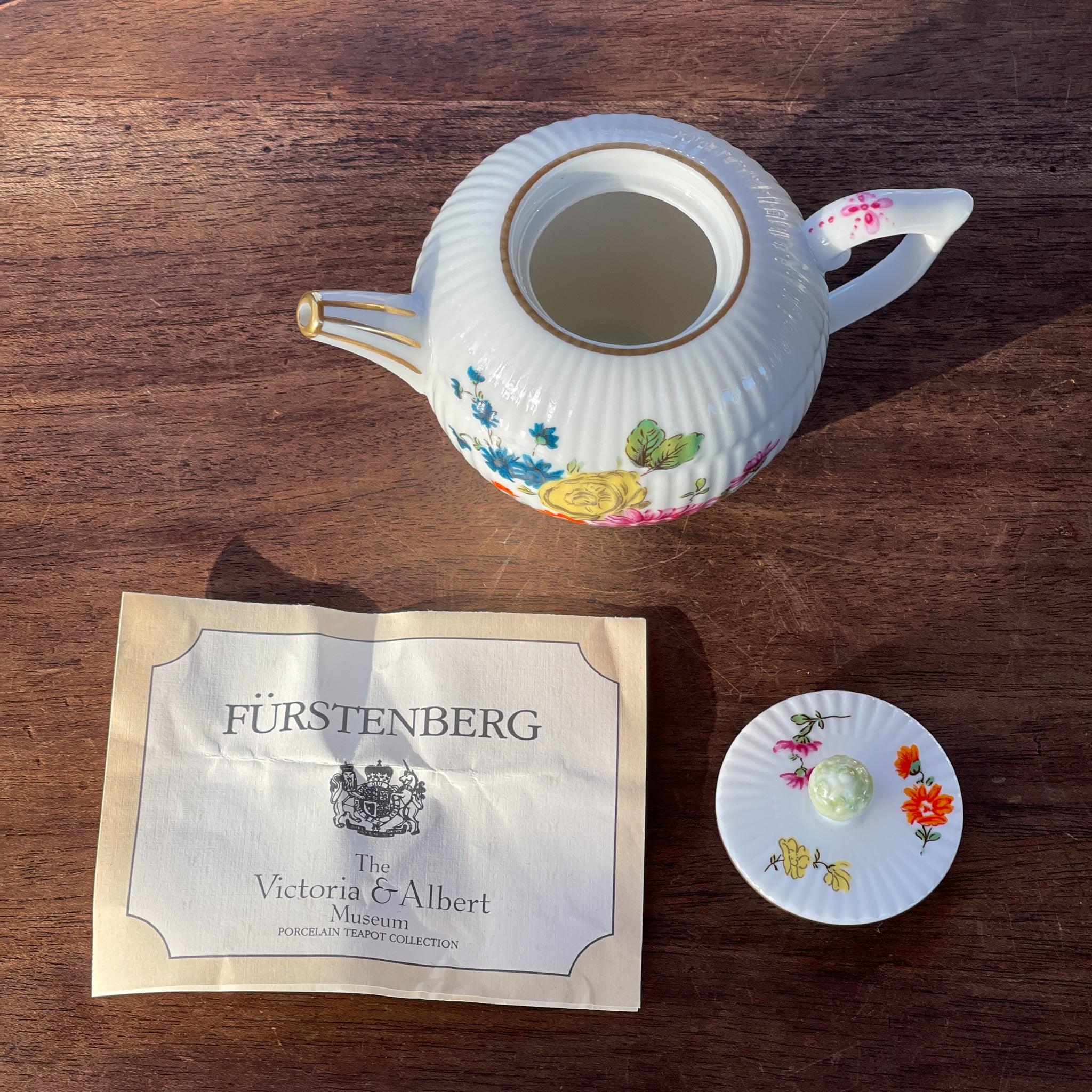 Franklin Mint replica theepot Fürstenberg - The Collectionist