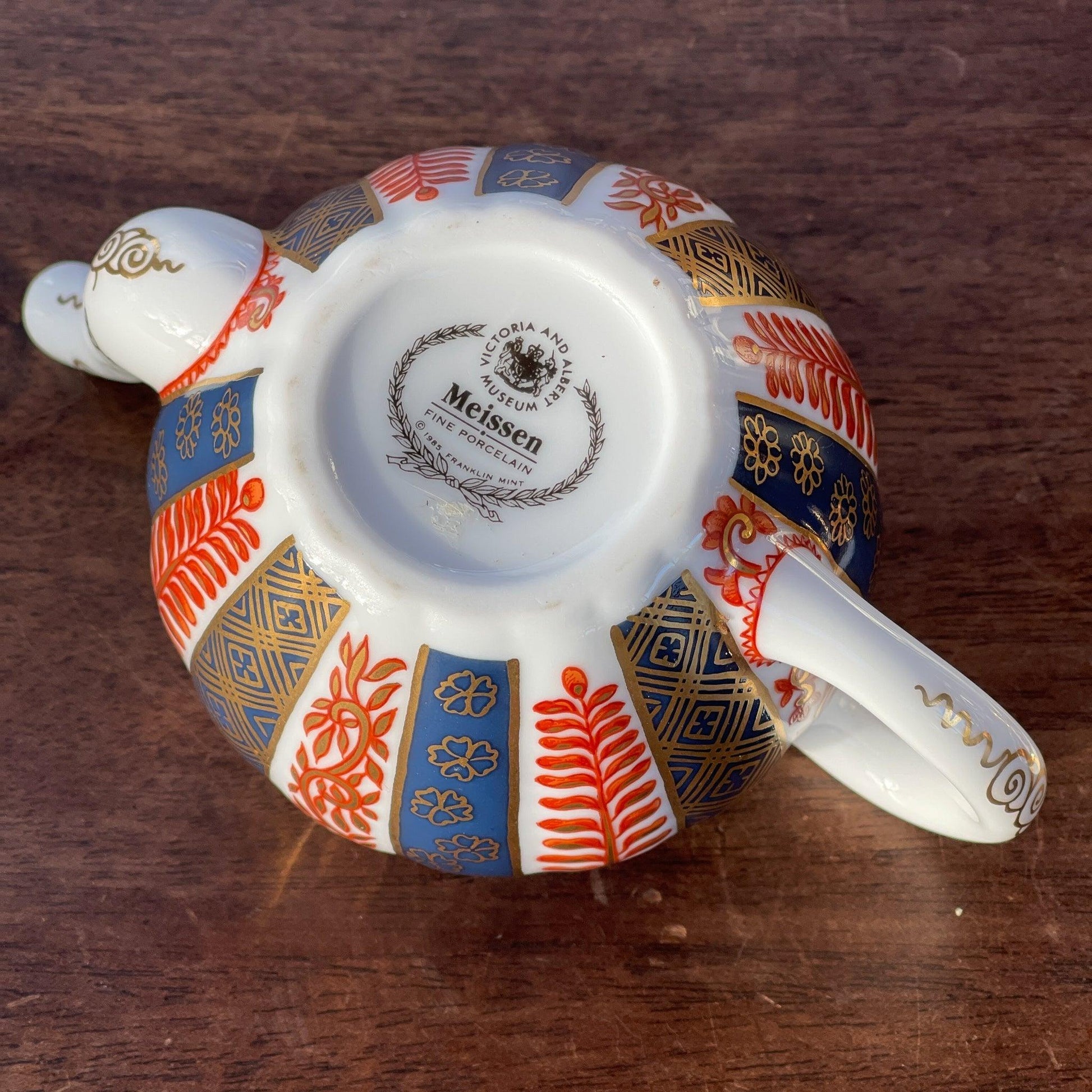 Franklin Mint replica theepot Meissen - The Collectionist