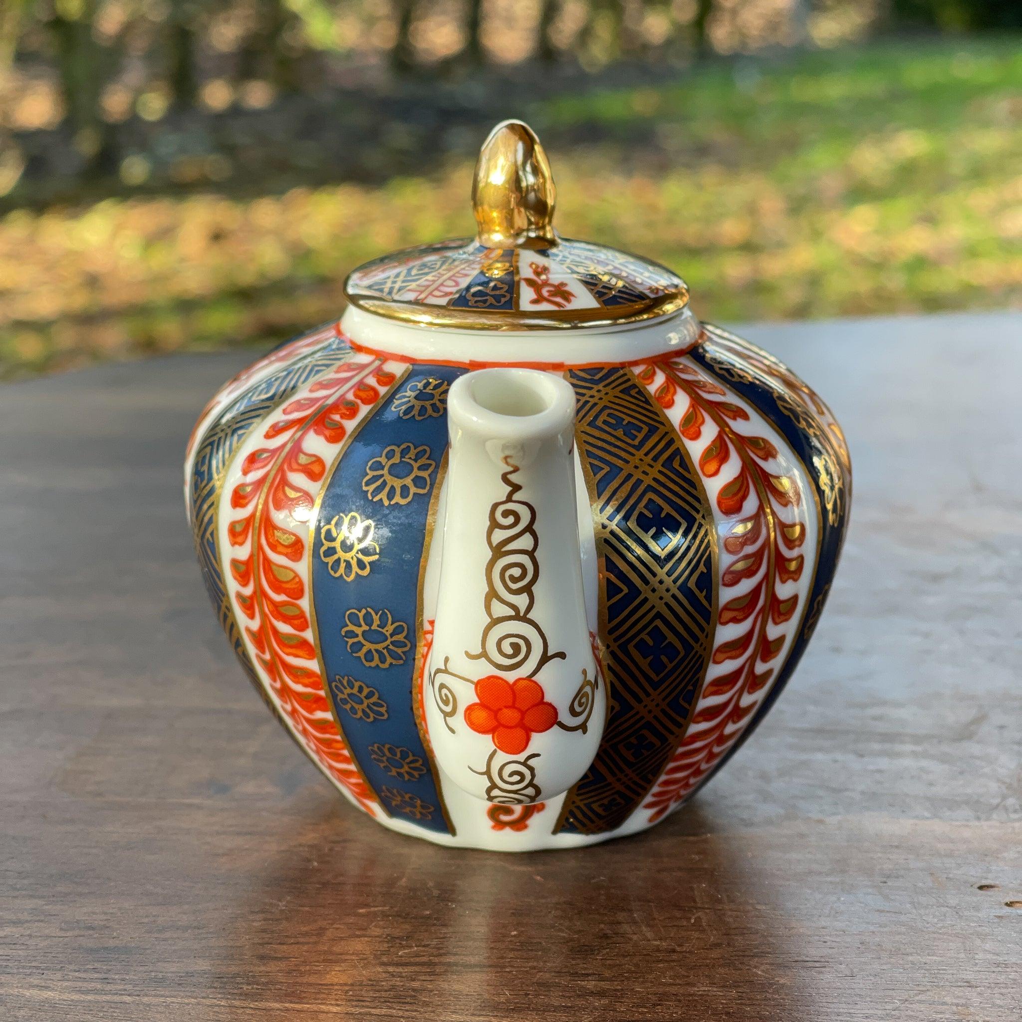 Franklin Mint replica theepot Meissen - The Collectionist