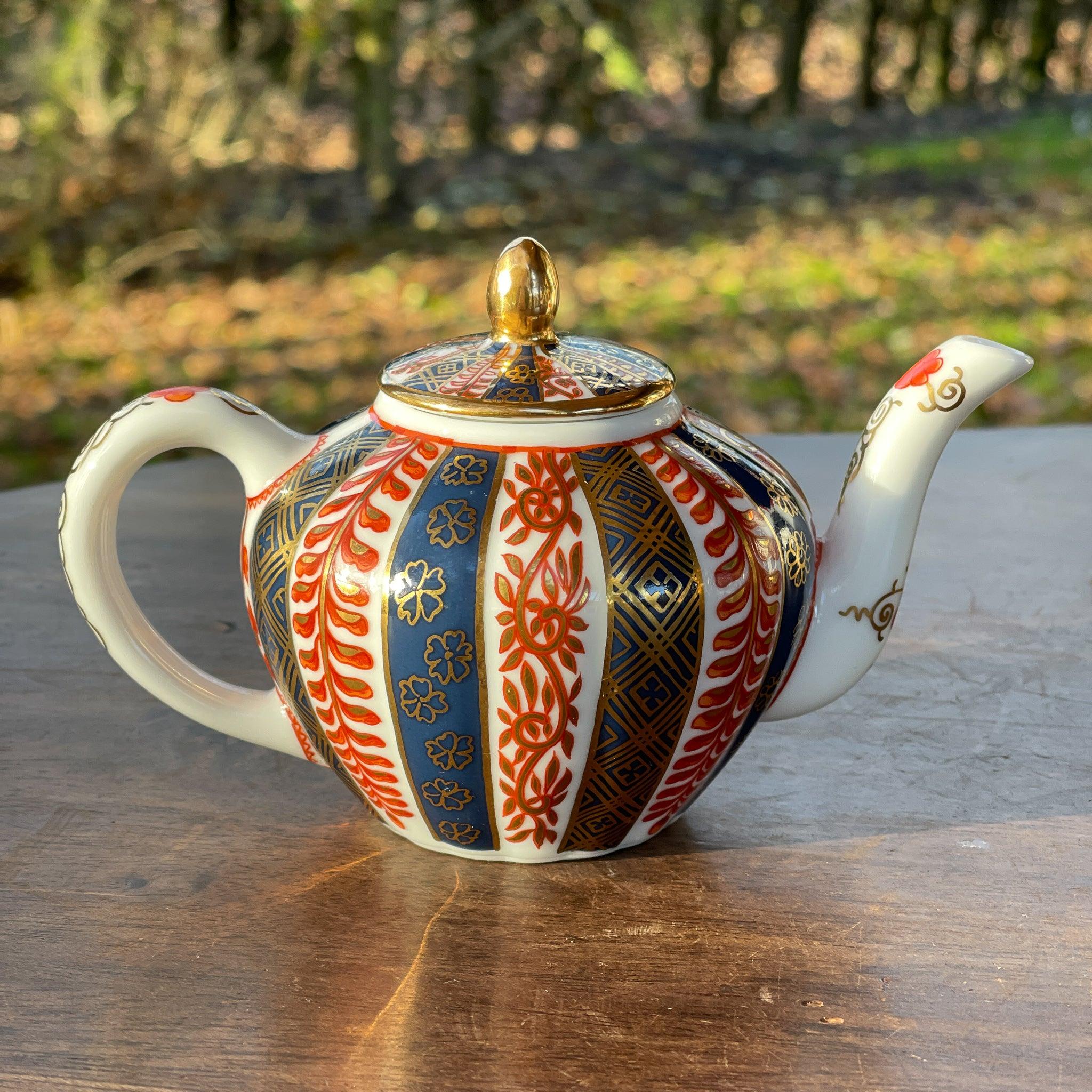 Franklin Mint replica theepot Meissen - The Collectionist