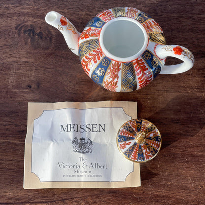 Franklin Mint replica theepot Meissen - The Collectionist