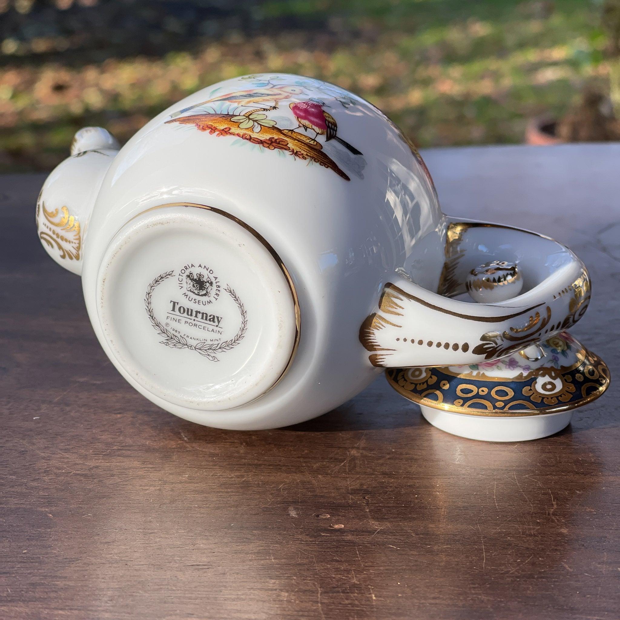 Franklin Mint replica theepot Tournay - The Collectionist