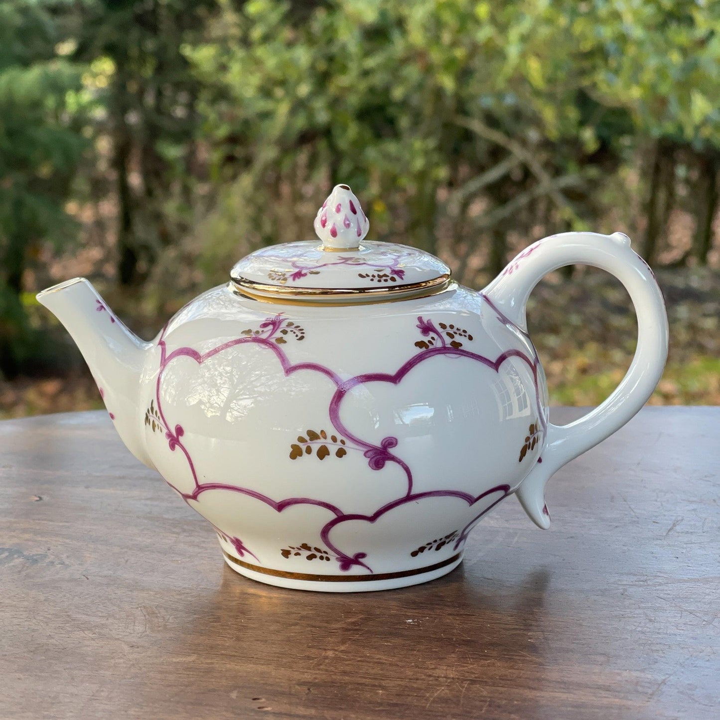 Franklin Mint replica theepot Venice - Bamestra Curiosa