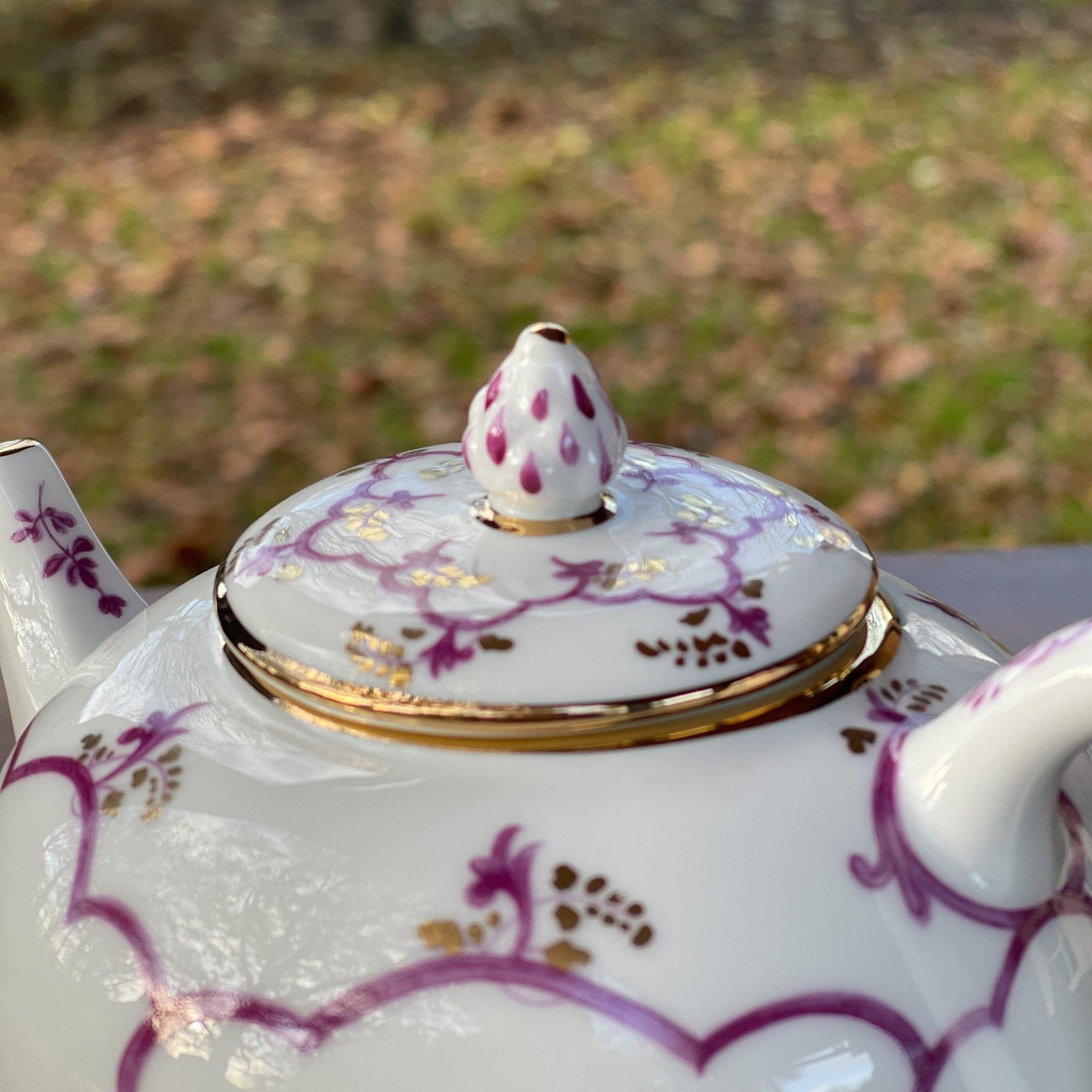 Franklin Mint replica theepot Venice - Bamestra Curiosa