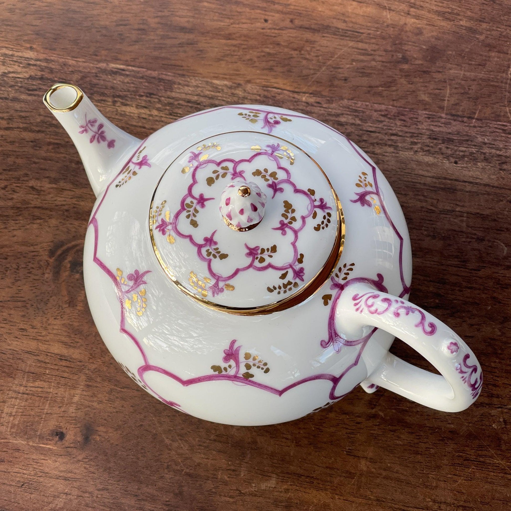 Franklin Mint replica theepot Venice - Bamestra Curiosa