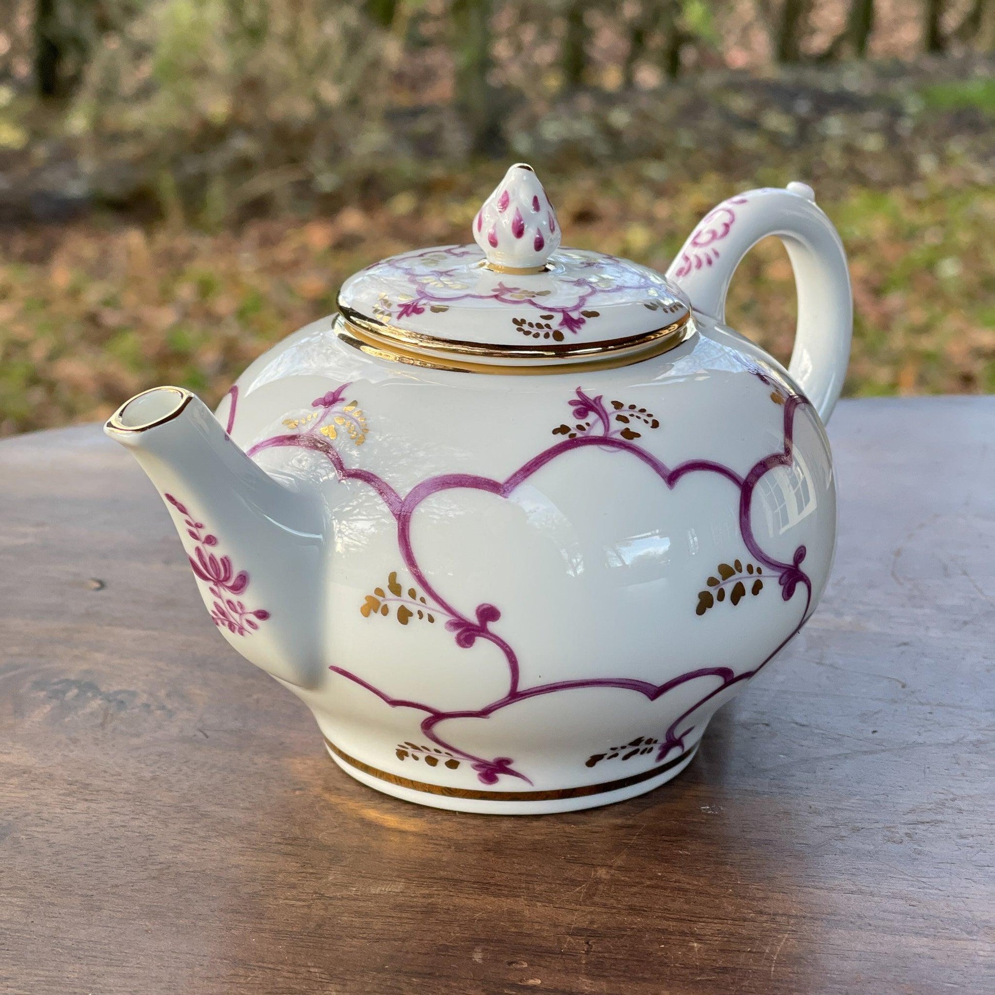 Franklin Mint replica theepot Venice - Bamestra Curiosa