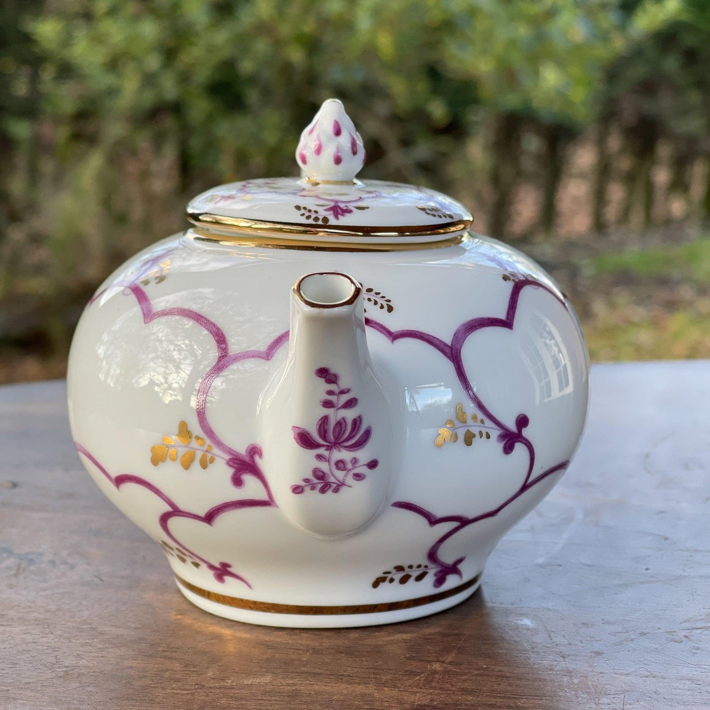 Franklin Mint replica theepot Venice - Bamestra Curiosa