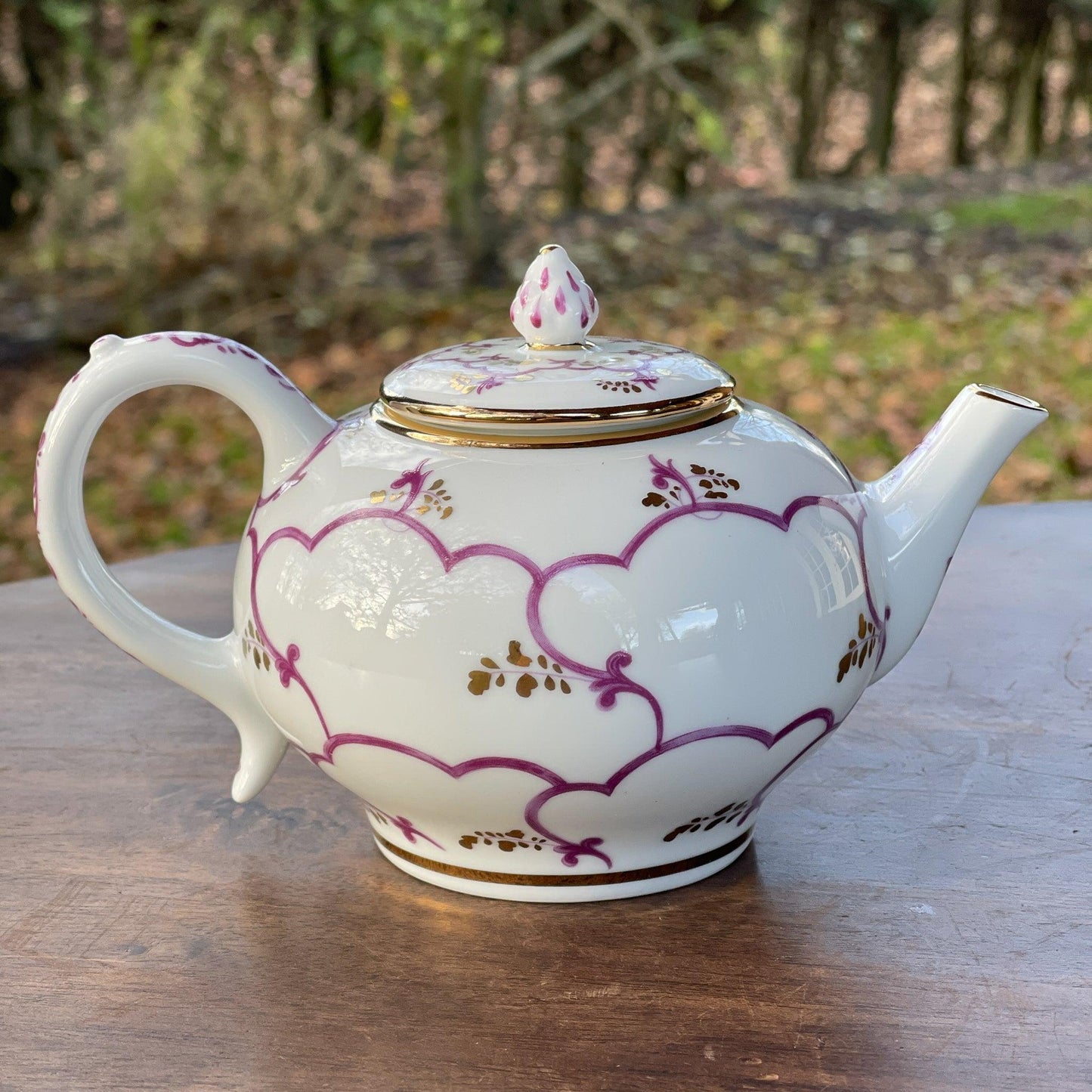 Franklin Mint replica theepot Venice - Bamestra Curiosa