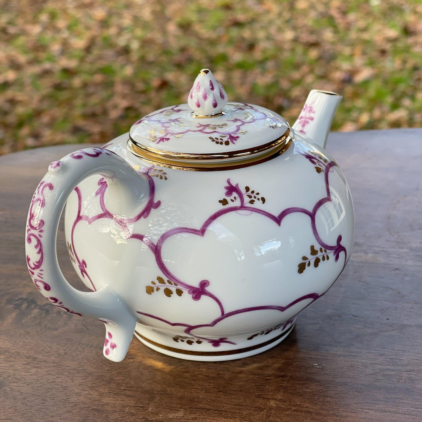 Franklin Mint replica theepot Venice - Bamestra Curiosa