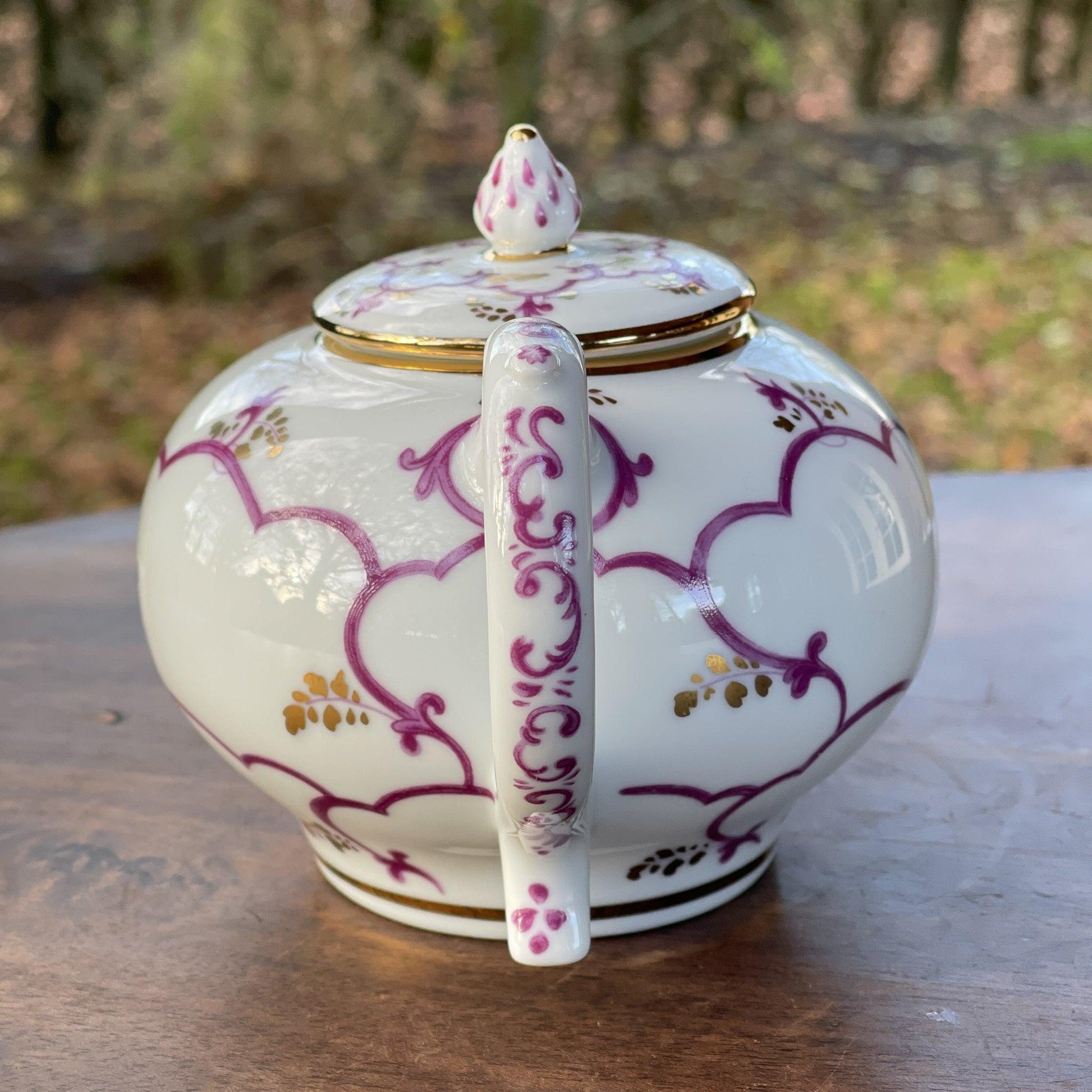 Franklin Mint replica theepot Venice - Bamestra Curiosa