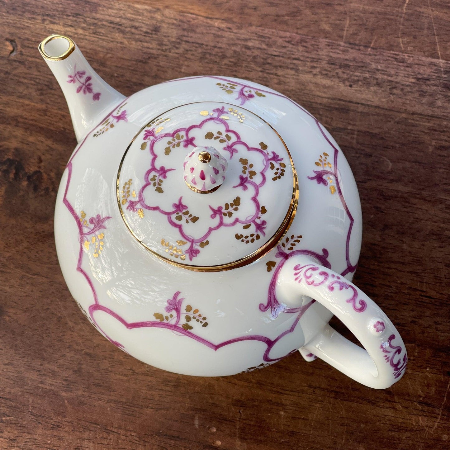 Franklin Mint replica theepot Venice - Bamestra Curiosa