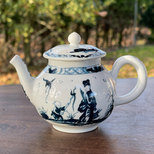 Franklin Mint replica theepot Worcester - The Collectionist