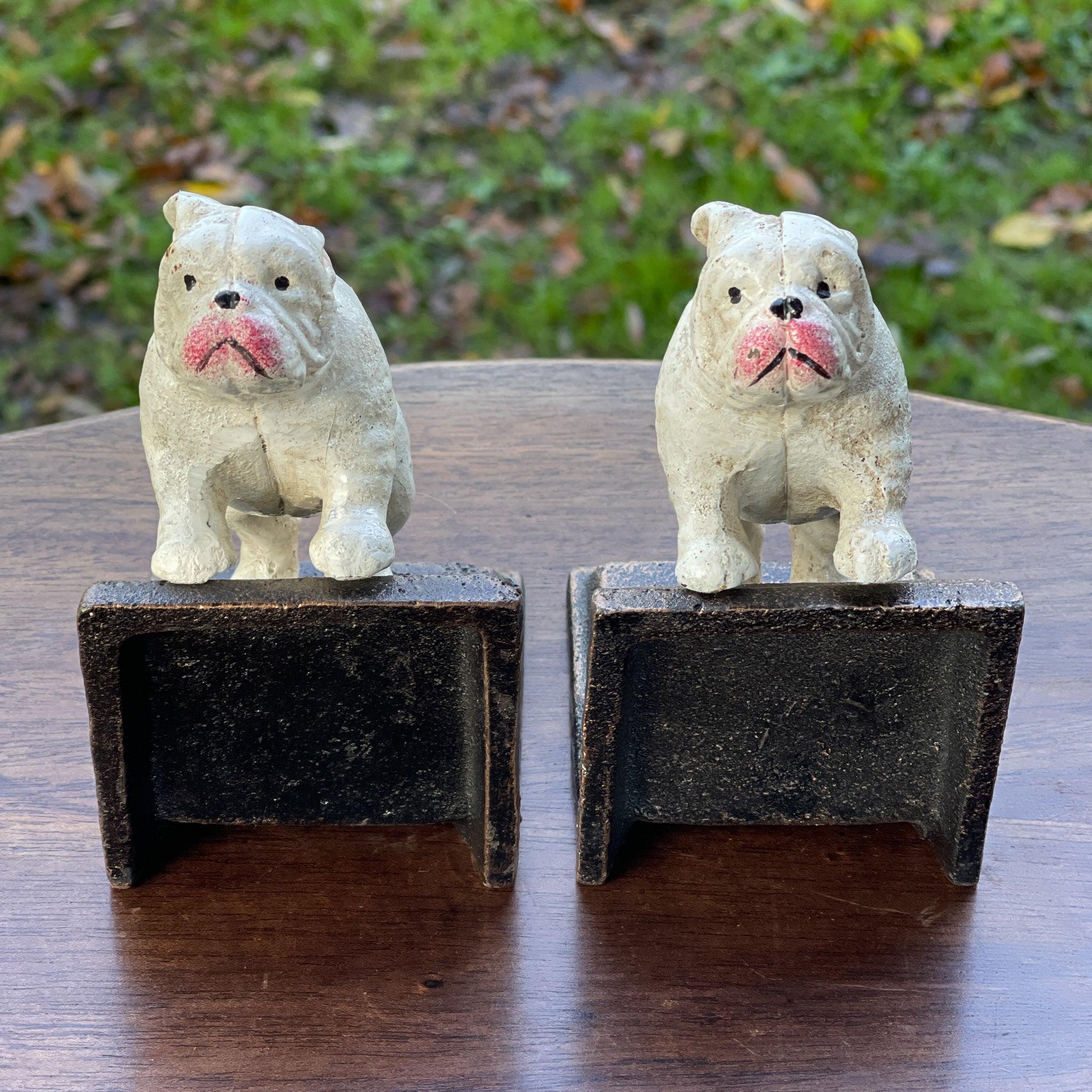 Gietijzeren boekensteunen Bulldogs - The Collectionist