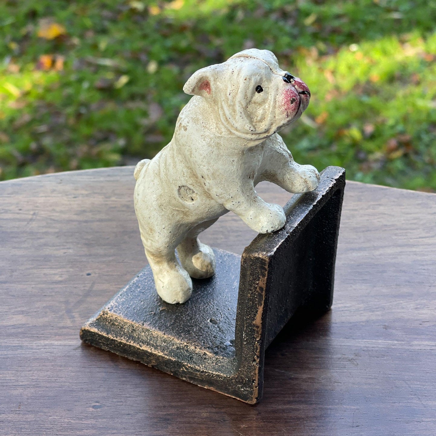 Gietijzeren boekensteunen Bulldogs - Bamestra Curiosa