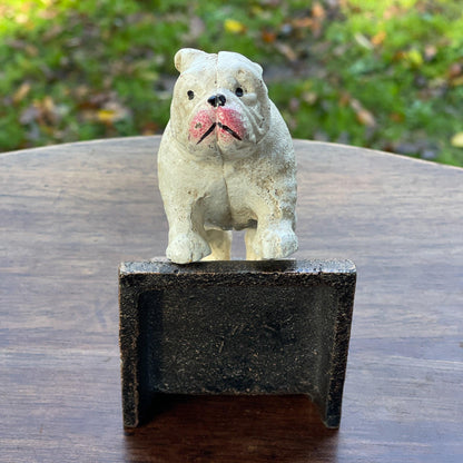 Gietijzeren boekensteunen Bulldogs - Bamestra Curiosa