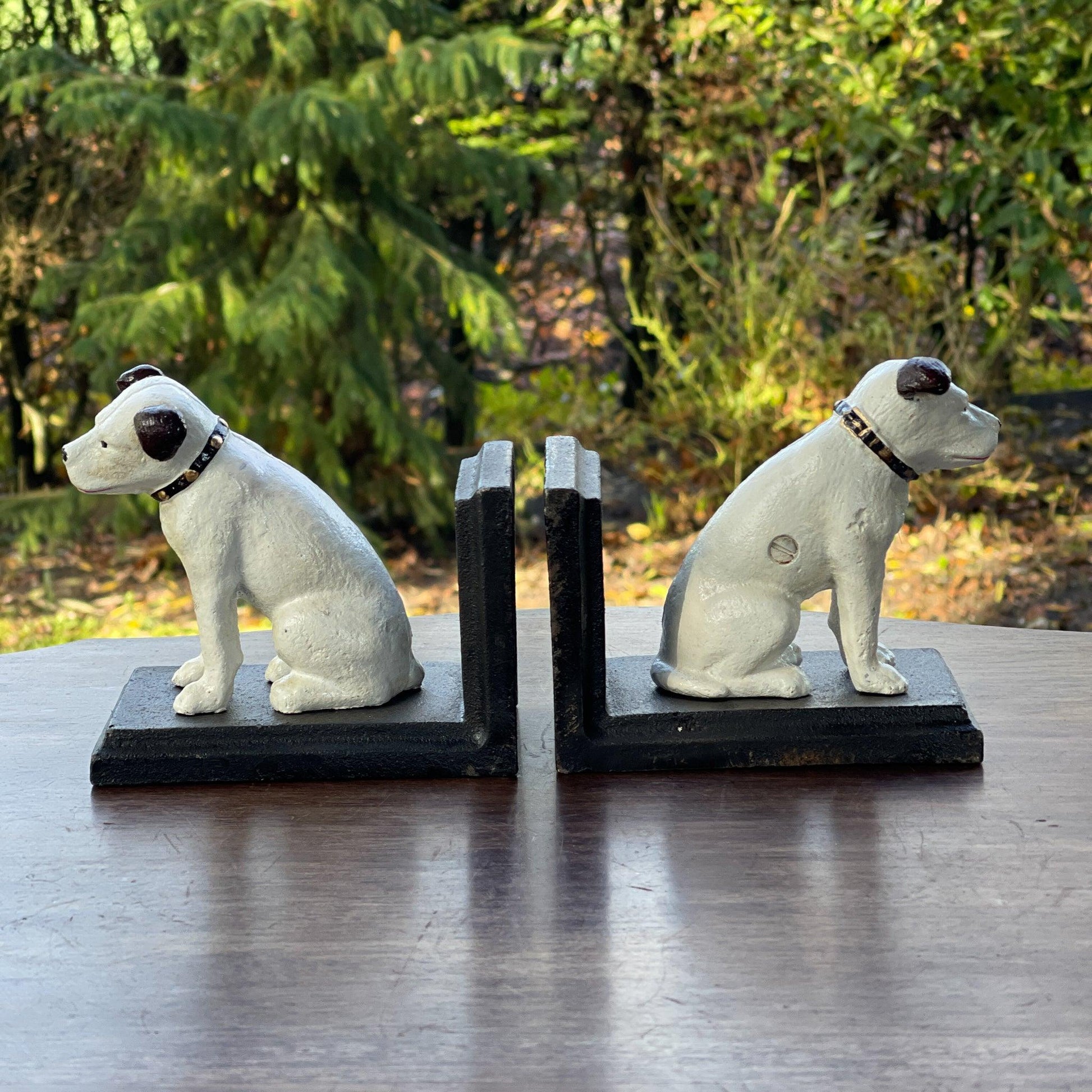 Gietijzeren boekensteunen Hond - Bamestra Curiosa