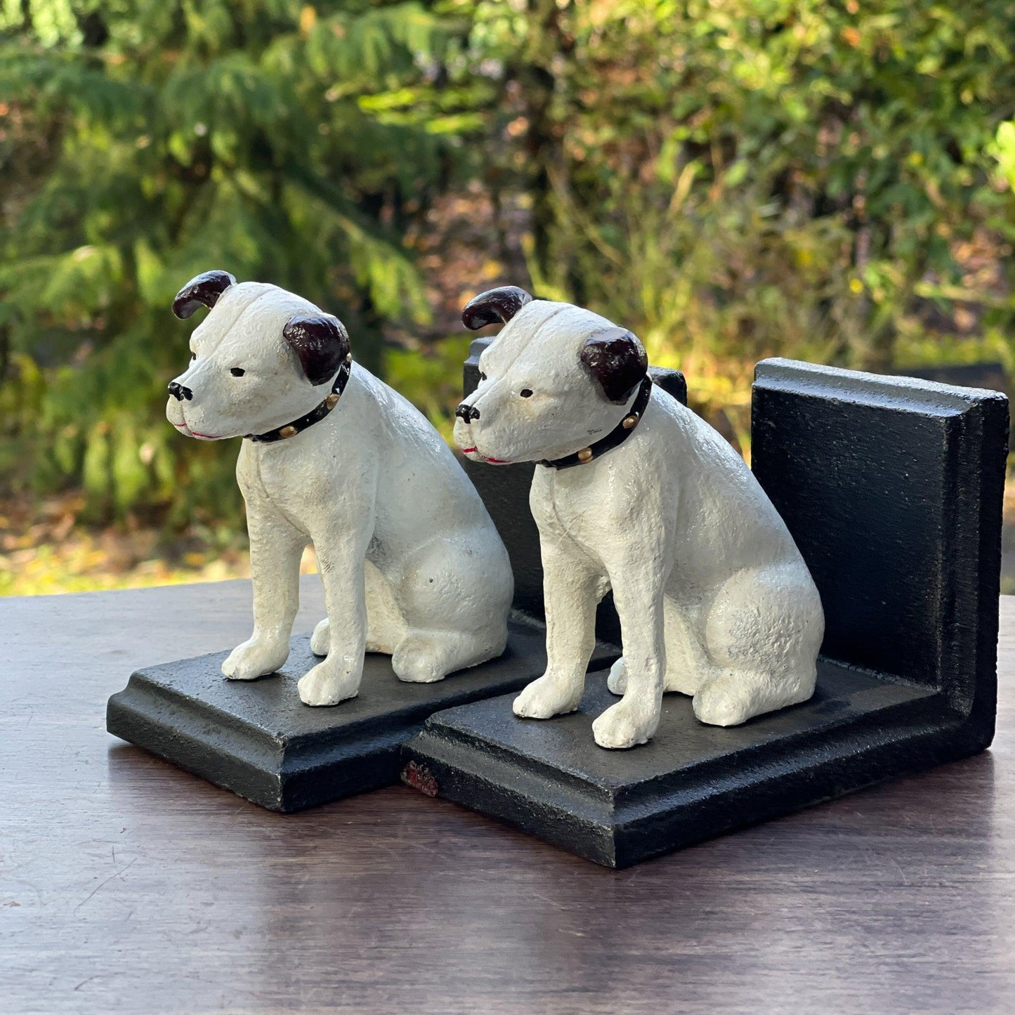 Gietijzeren boekensteunen Hond - Bamestra Curiosa